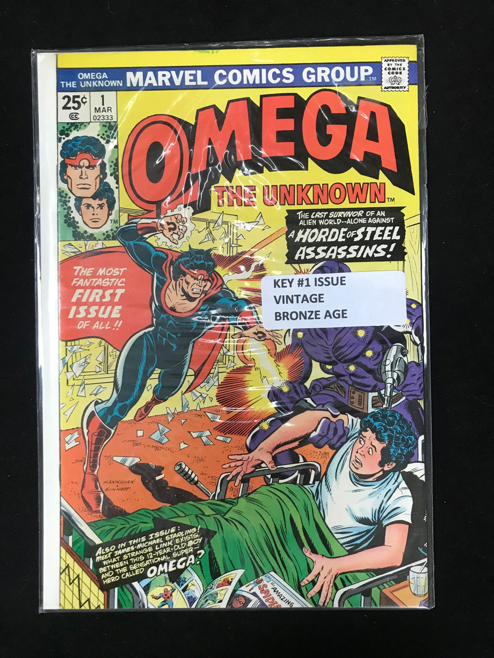 MARVEL COMICS OMEGA NO.1 (1 of 1)