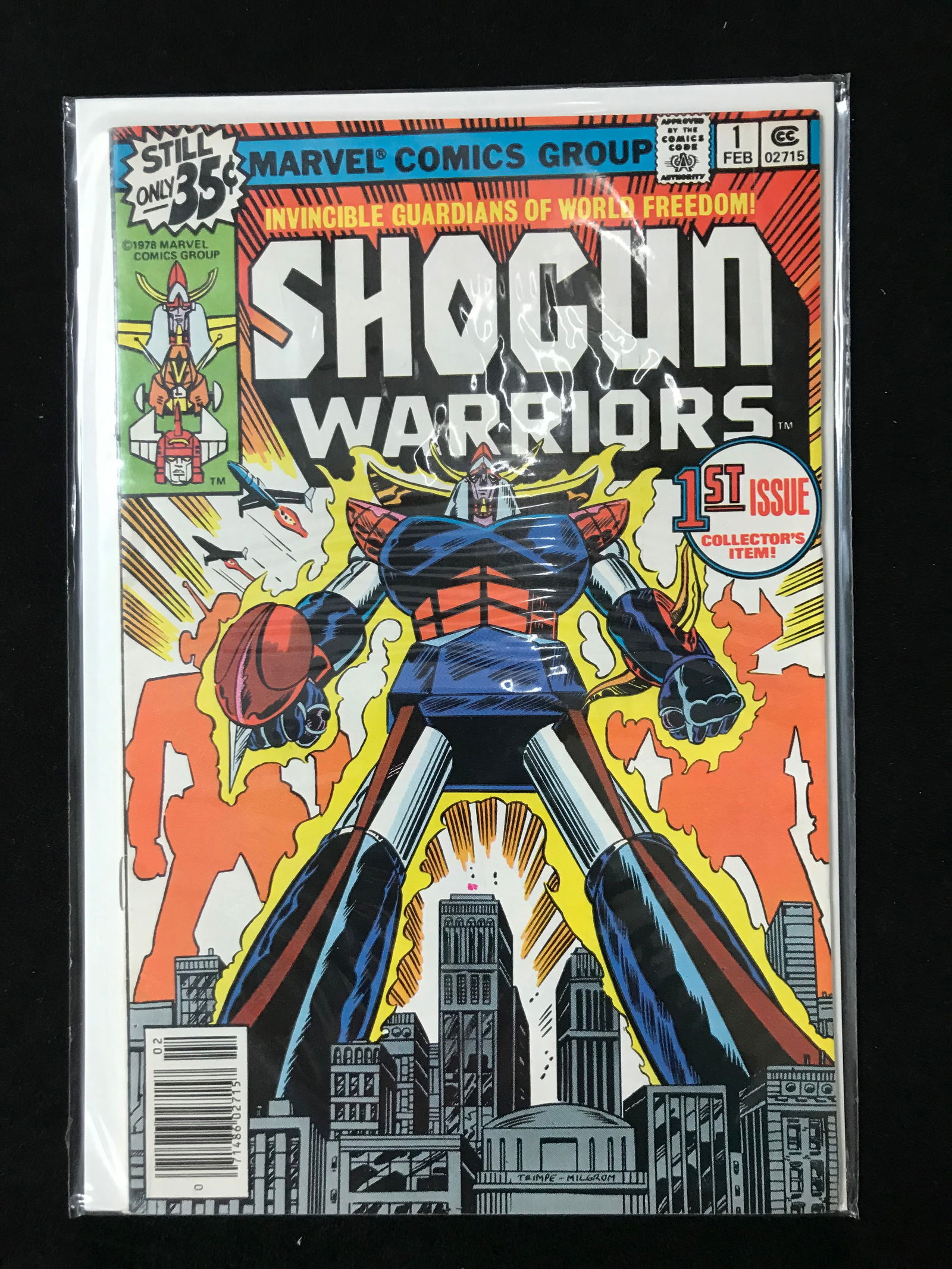 MARVEL COMICS NO.1 SHOGUN WARRIORS (1 of 1)