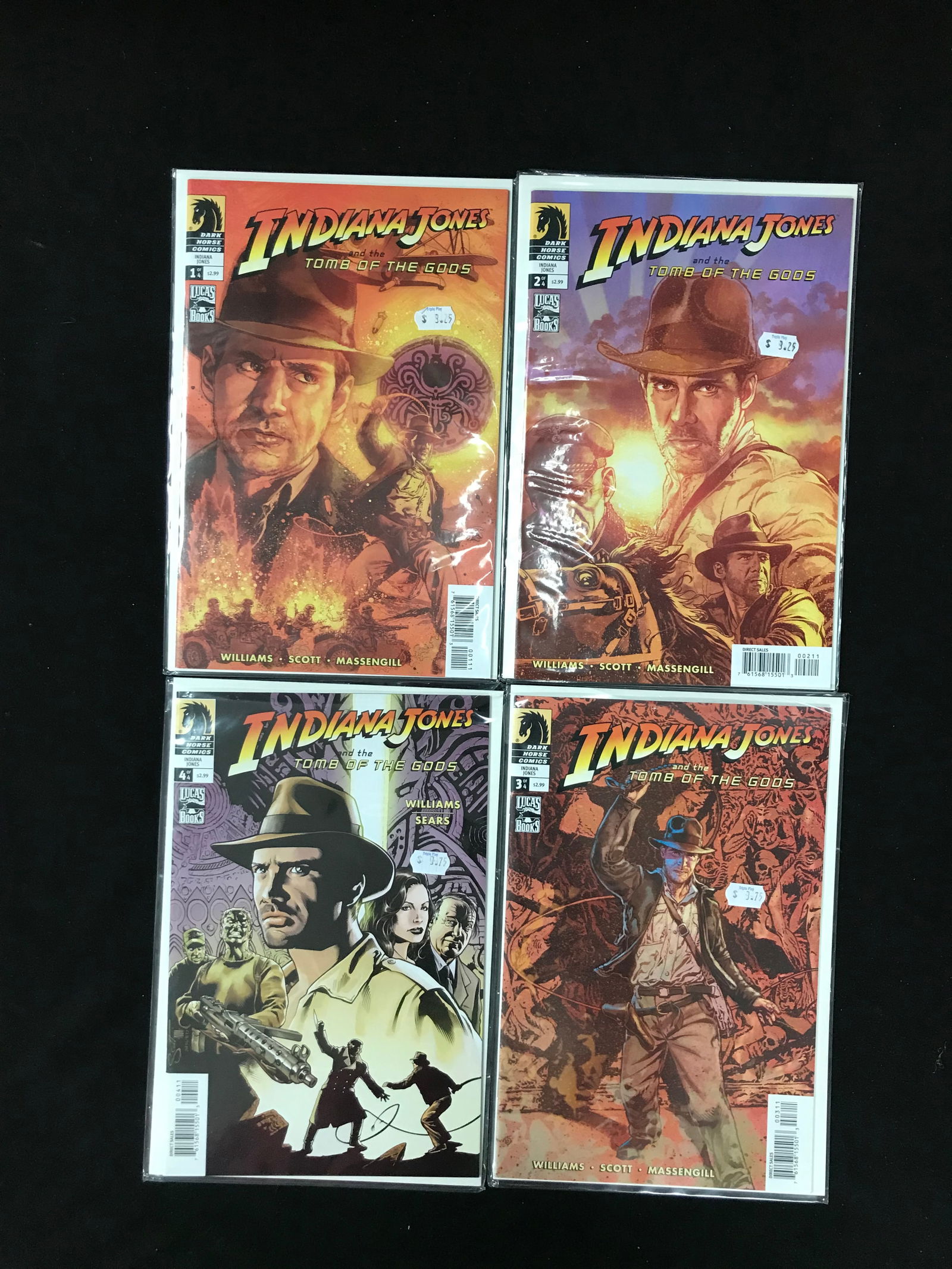 LOT OF INDIANA JONES COMICS (DARK HORSE COMICS) (1 of 1)