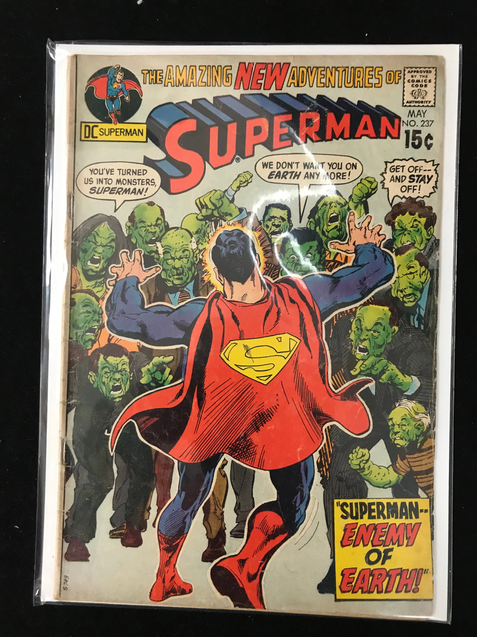 DC COMICS NO.237 SUPERMAN: Prices are in Canadian dollars
