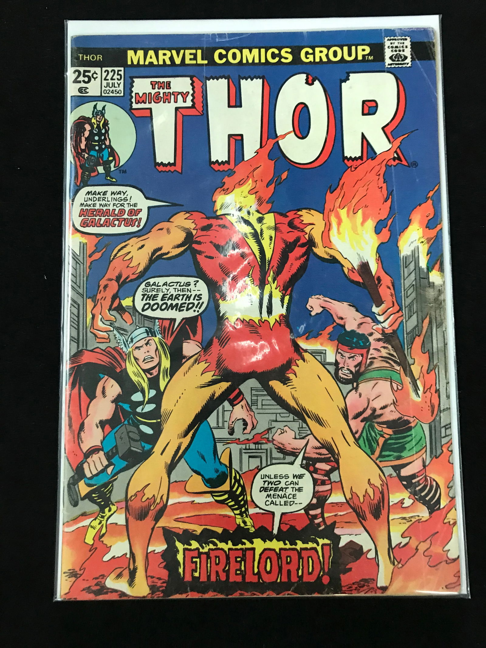 MARVEL COMICS THE MIGHTY THOR NO.225 (1 of 1)