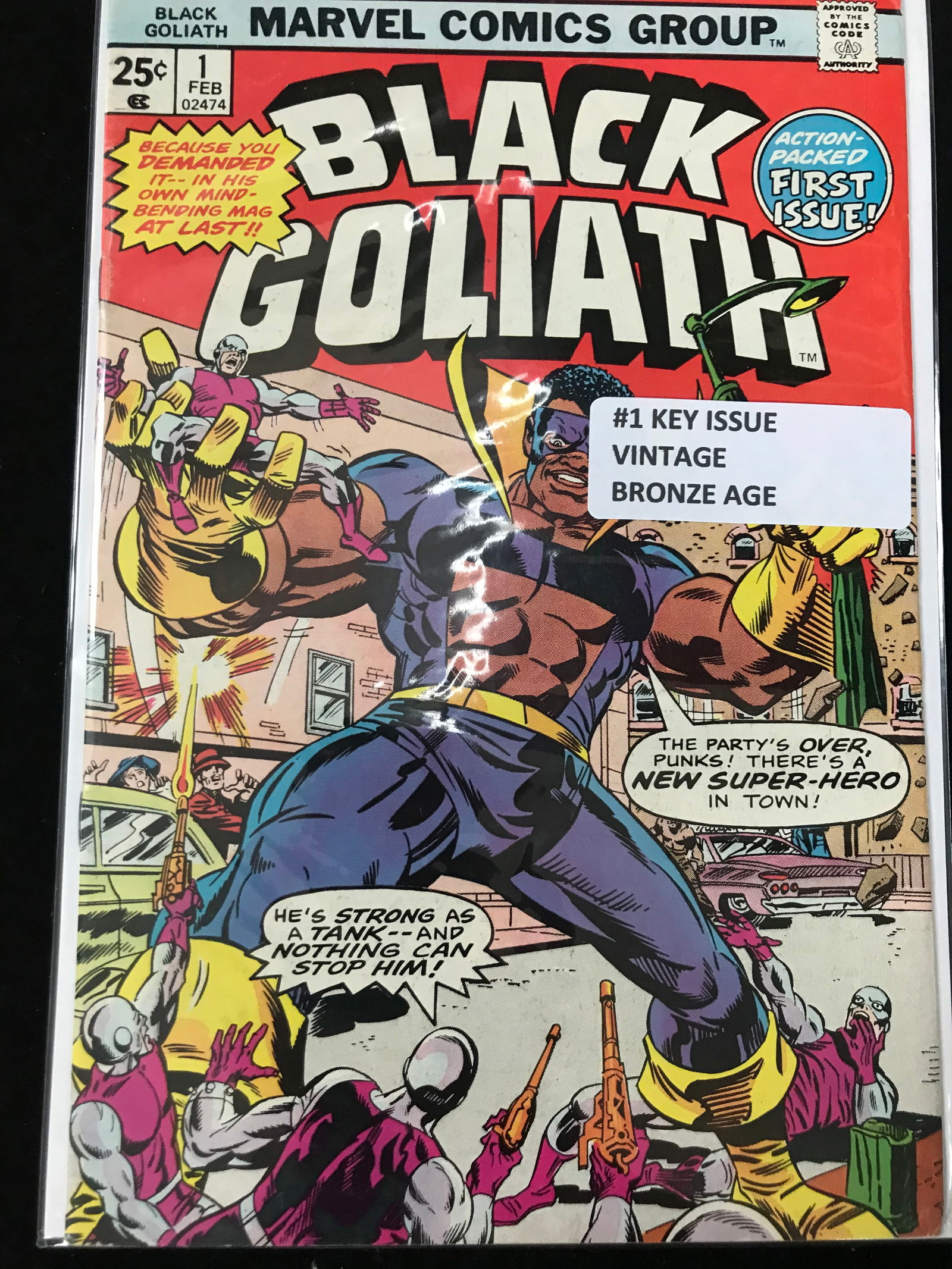 MARVEL COMICS BLACK GOLIATH NO.1 (1 of 1)