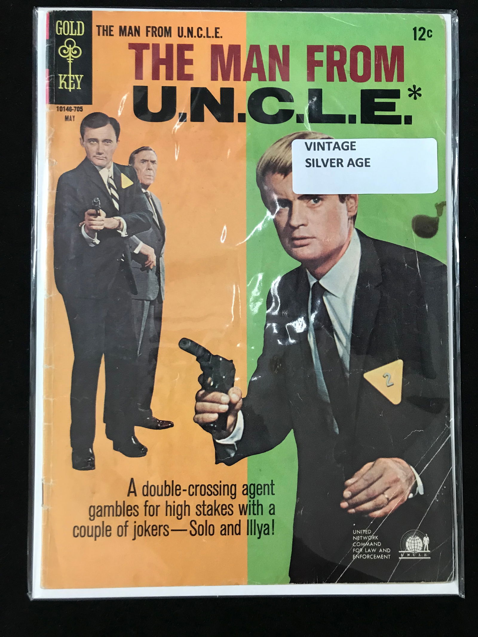 GOLD KEY COMICS THE MAN FROM U.N.C.L.E. (VINTAGE SILVER AGE) (1 of 1)