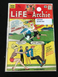 ARCHIE COMICS NO.43 LIFE ARCHIE (VINTAGE SILVER AGE): Prices are in Canadian dollars