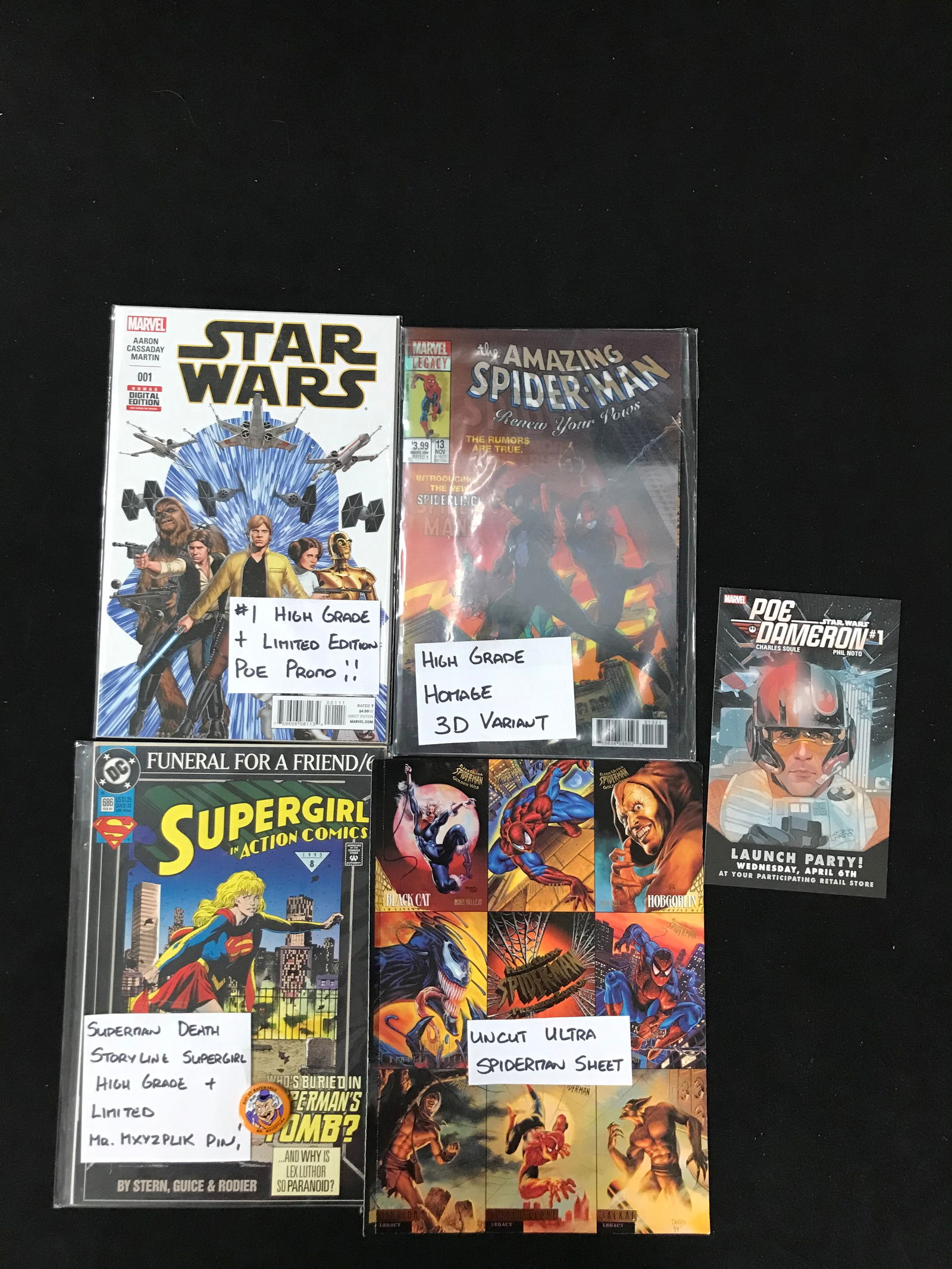 LOT OF COMICS VARIOUS TITLES (DC AND MARVEL COMICS) (1 of 1)