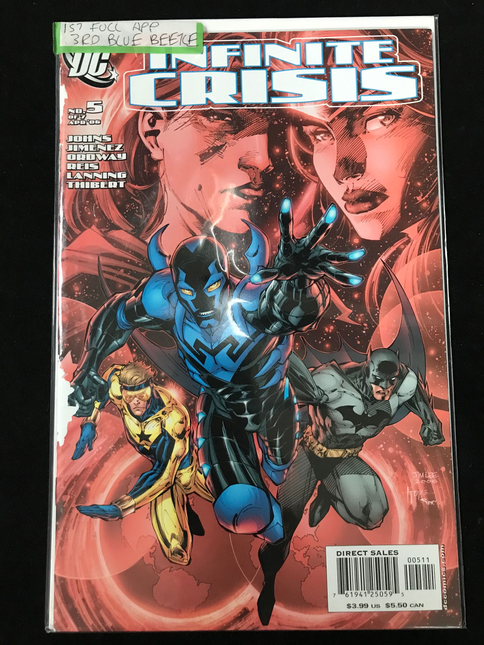DC COMICS NO.5 INFINITE CRISIS (1ST FULL APP) (1 of 1)