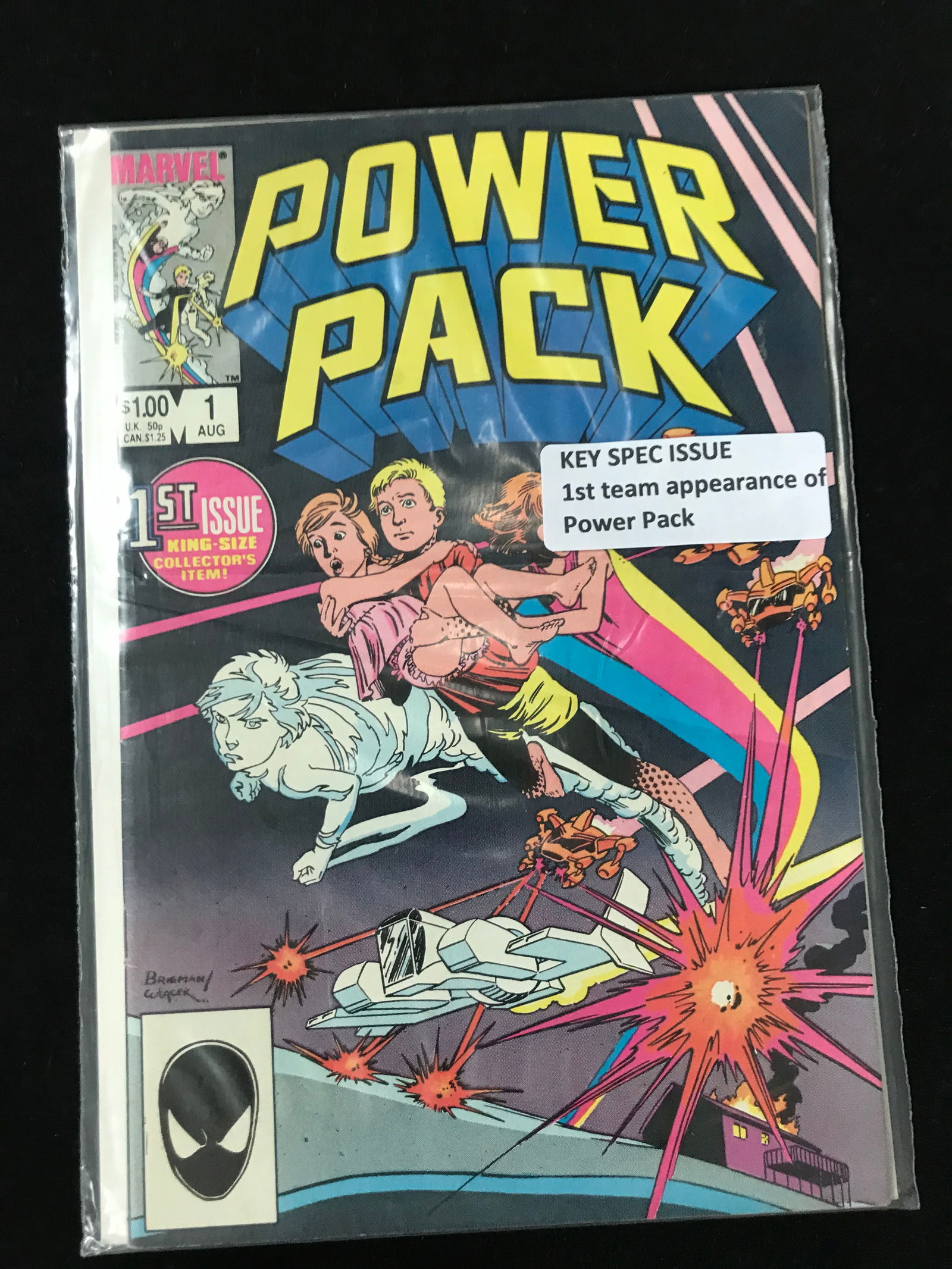 MARVEL COMICS NO.1 POWER PACK (1ST TEAM APP POWER PACK) (1 of 1)