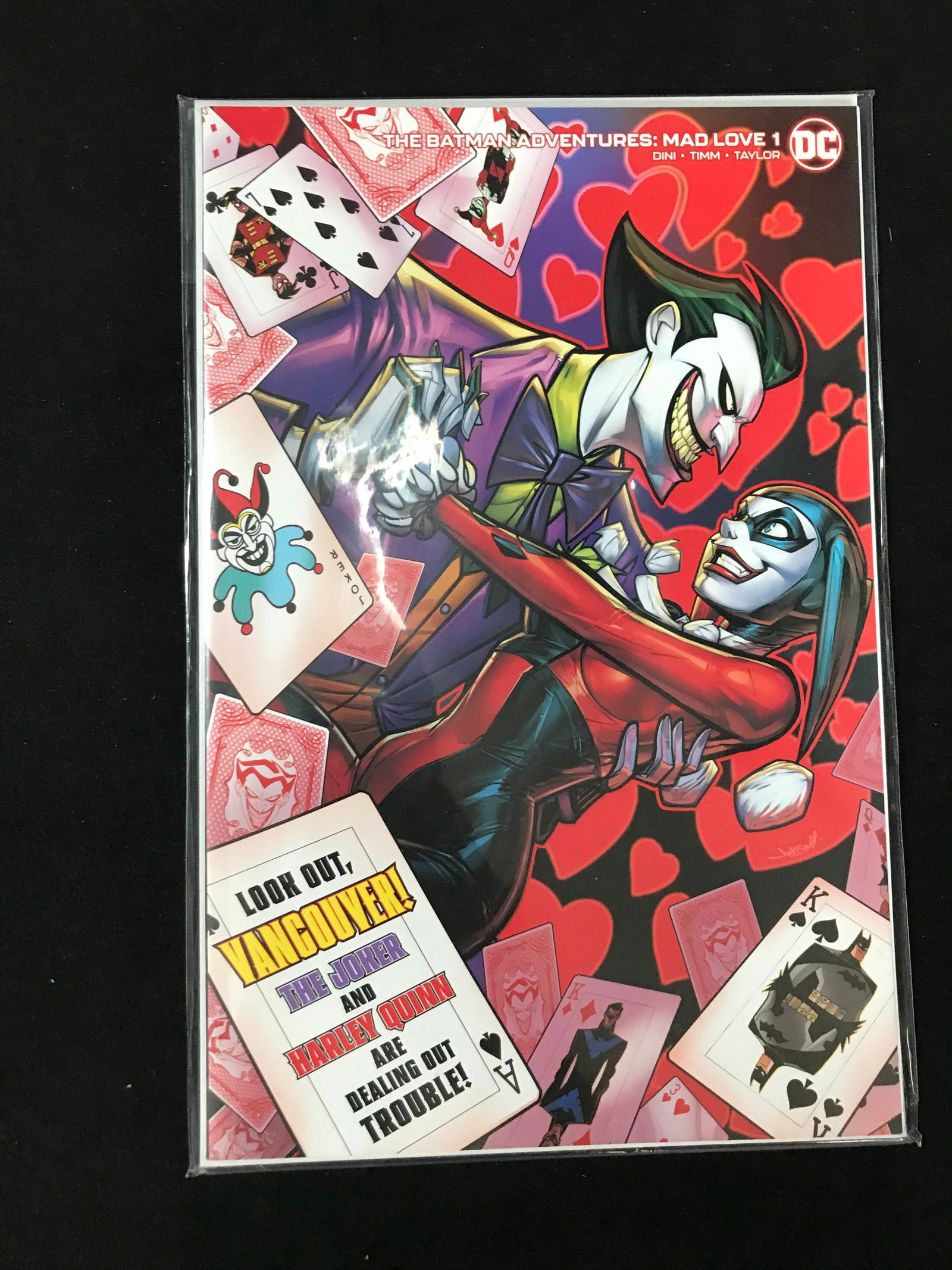 DC COMICS NO.1 THE BATMAN ADVENTURES MAD LOVE VANCOUVER EDITION (1 of 1)