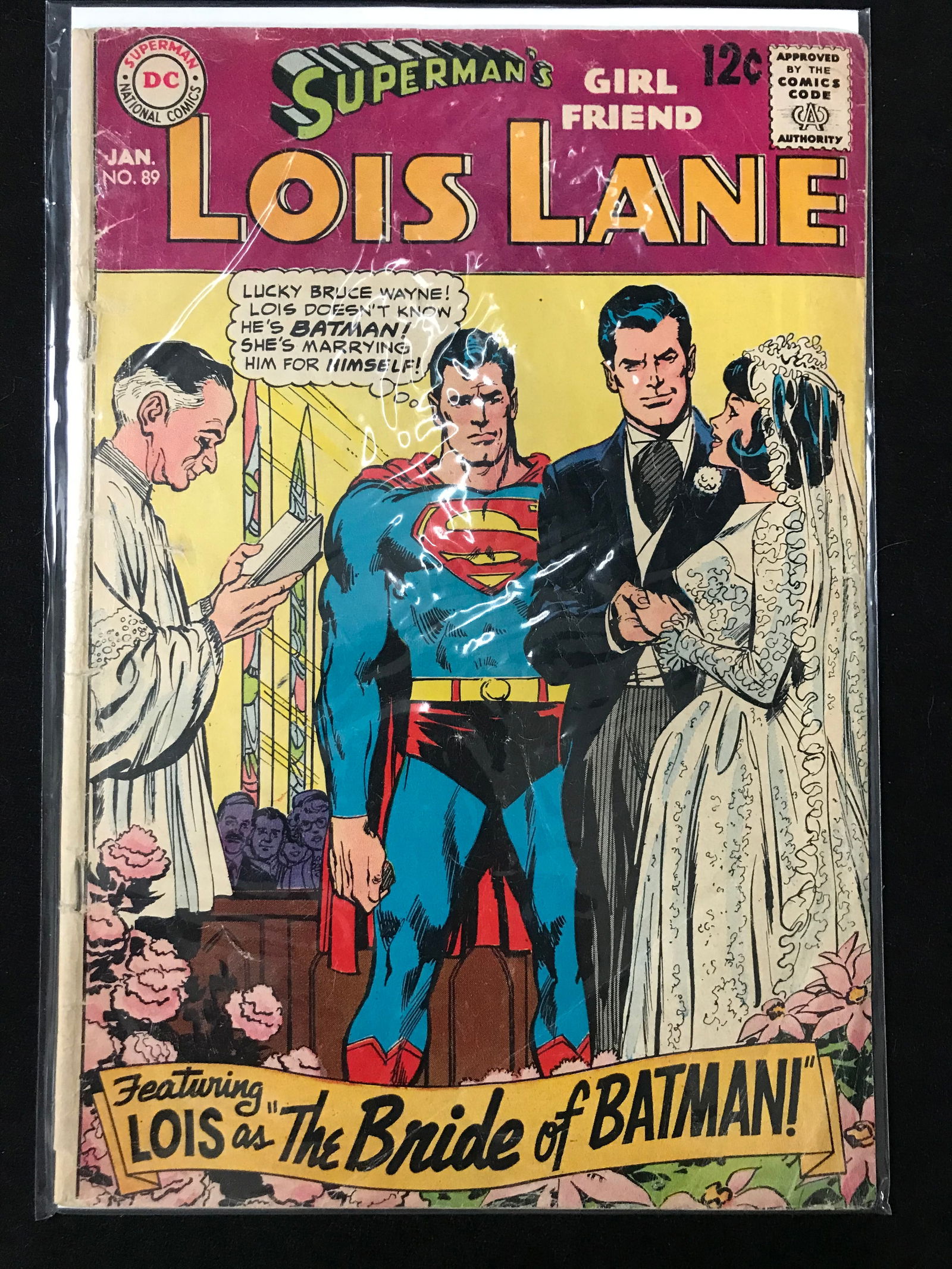 DC COMICS NO.89 SUPERMAN`S GIRL FRIEND LOIS LANE (1 of 1)