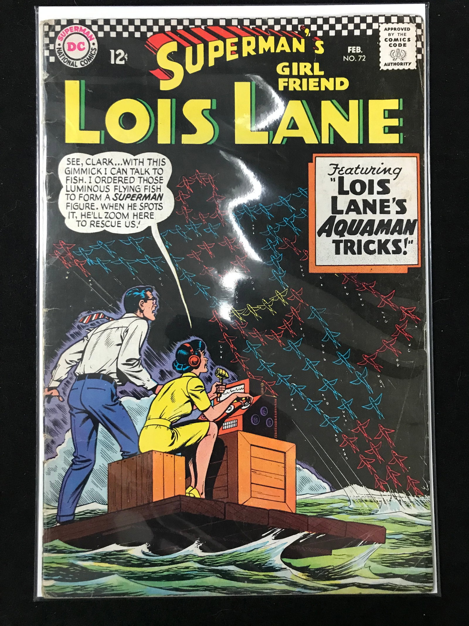 DC COMICS NO.72 SUPERMAN`S GIRL FRIEND LOIS LANE: Prices are in Canadian dollars