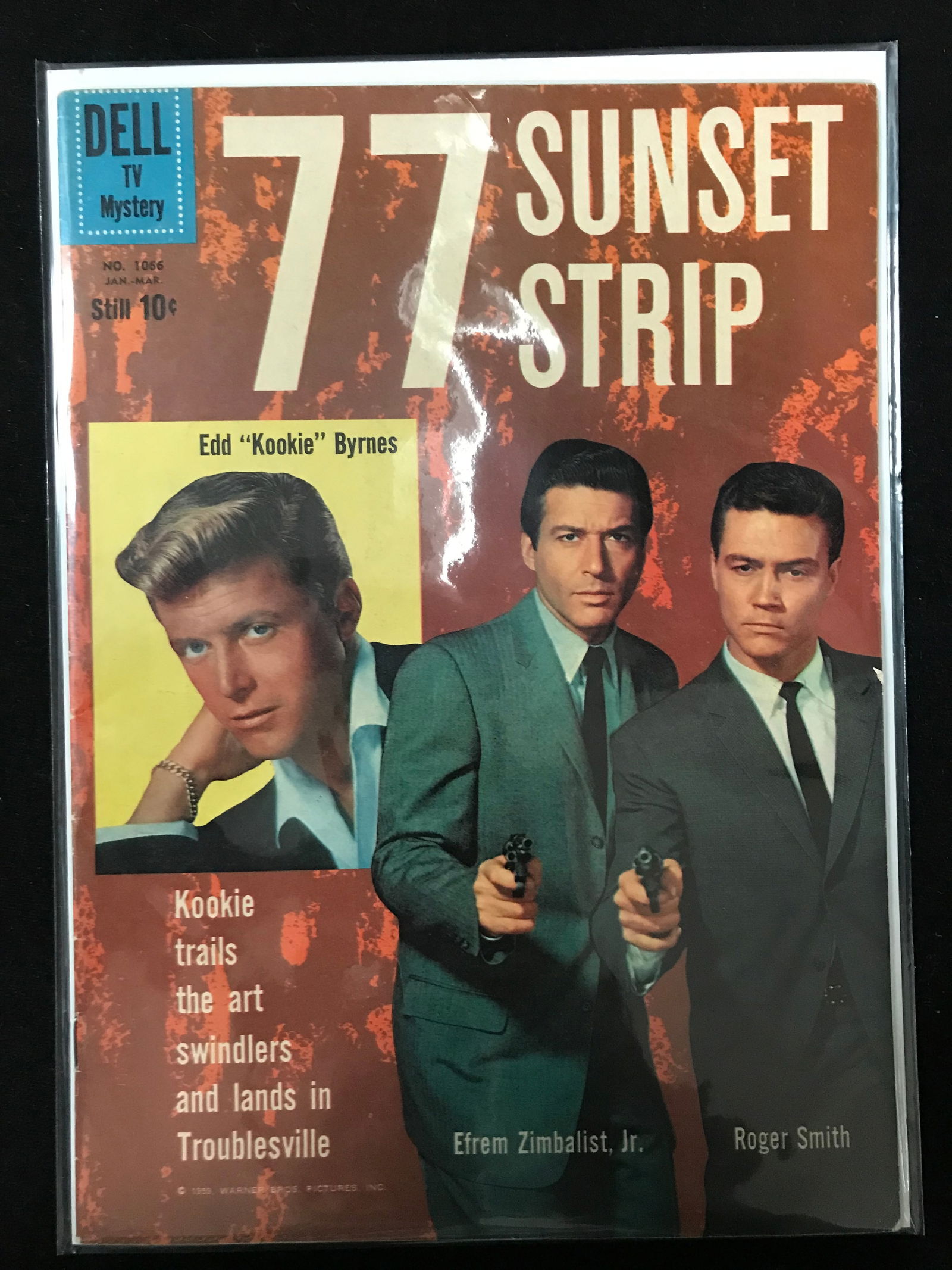 DELL TV MYSTERY COMICS NO.1066 77 SUNSET STRIP (1 of 1)