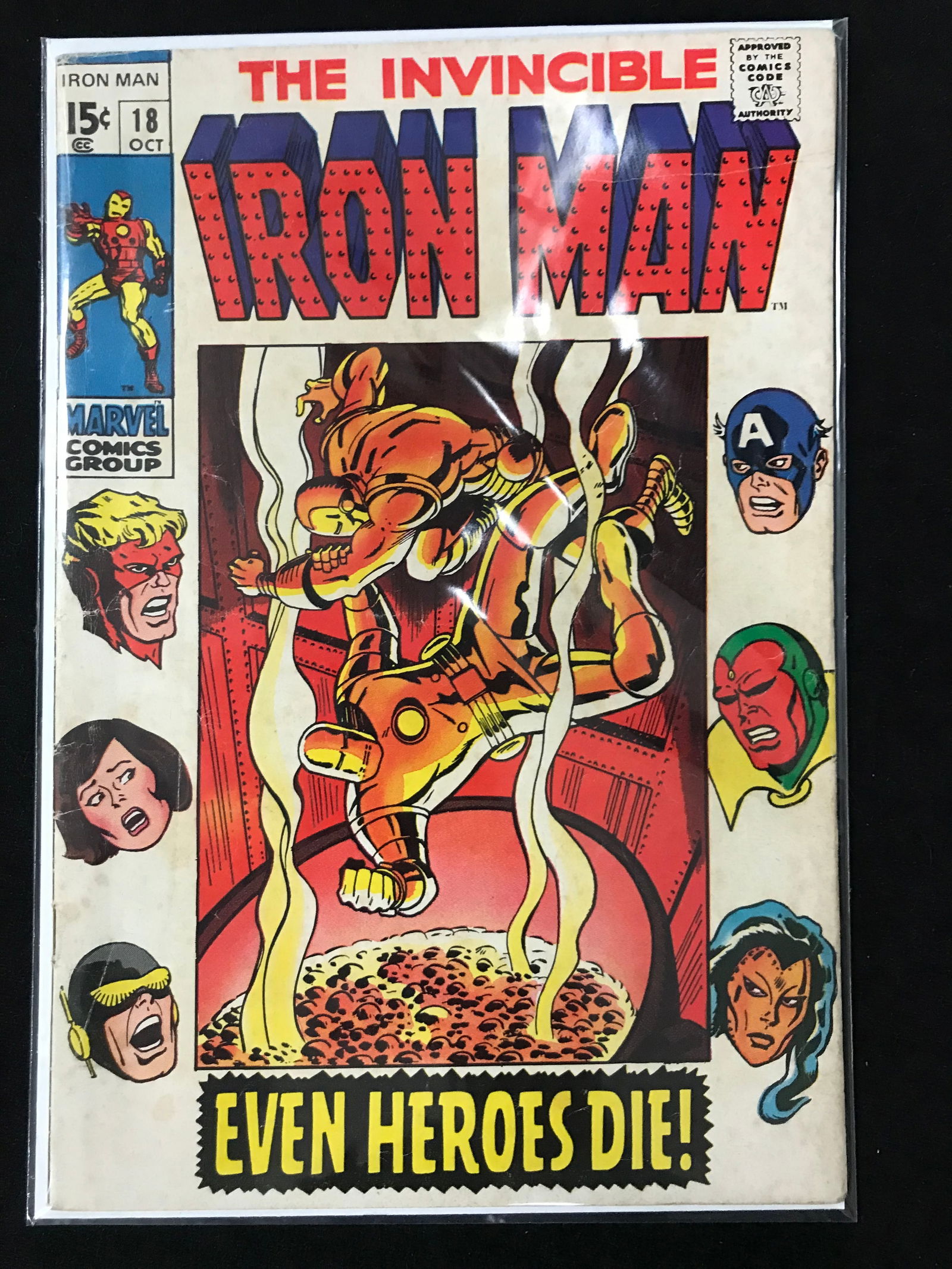 MARVEL COMICS NO.18 THE INVINCIBLE IRON MAN (1 of 1)