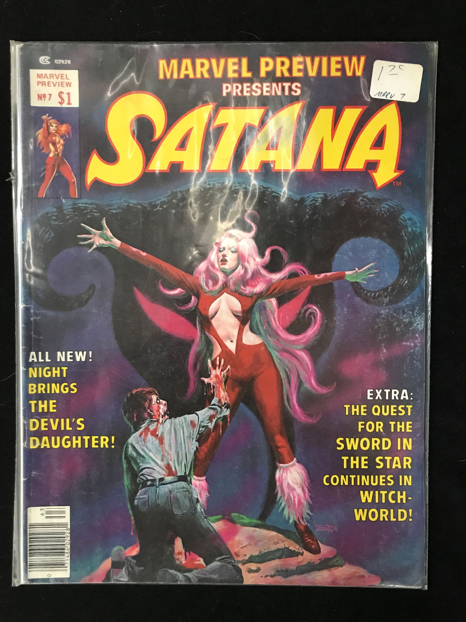 MARVEL PREVIEW PRESENTS SATANA NO.7 (1 of 1)