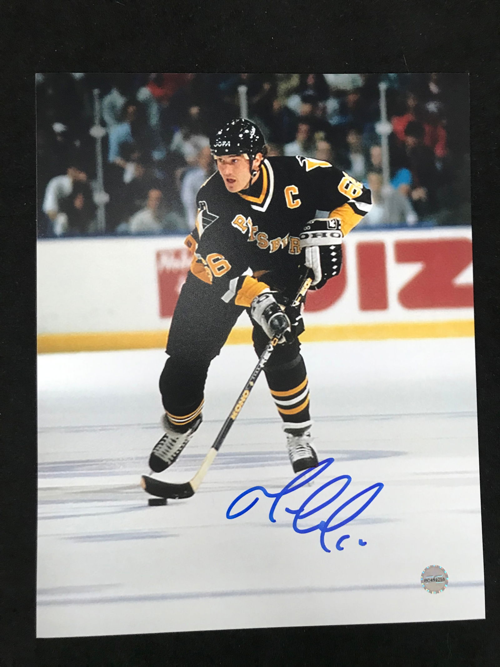 MARIO LEMIEUX SIGNED 8X10 PHOTO COAPROS COA (1 of 2)