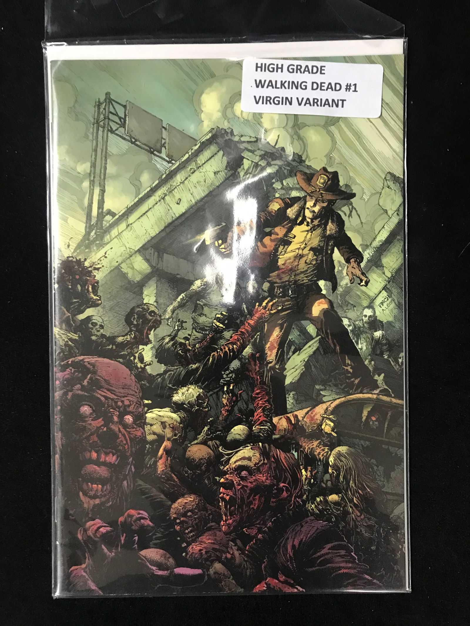 MARVEL COMICS THE WALKING DEAD NO.1 VIRGIN COVER VARIANT (1 of 1)