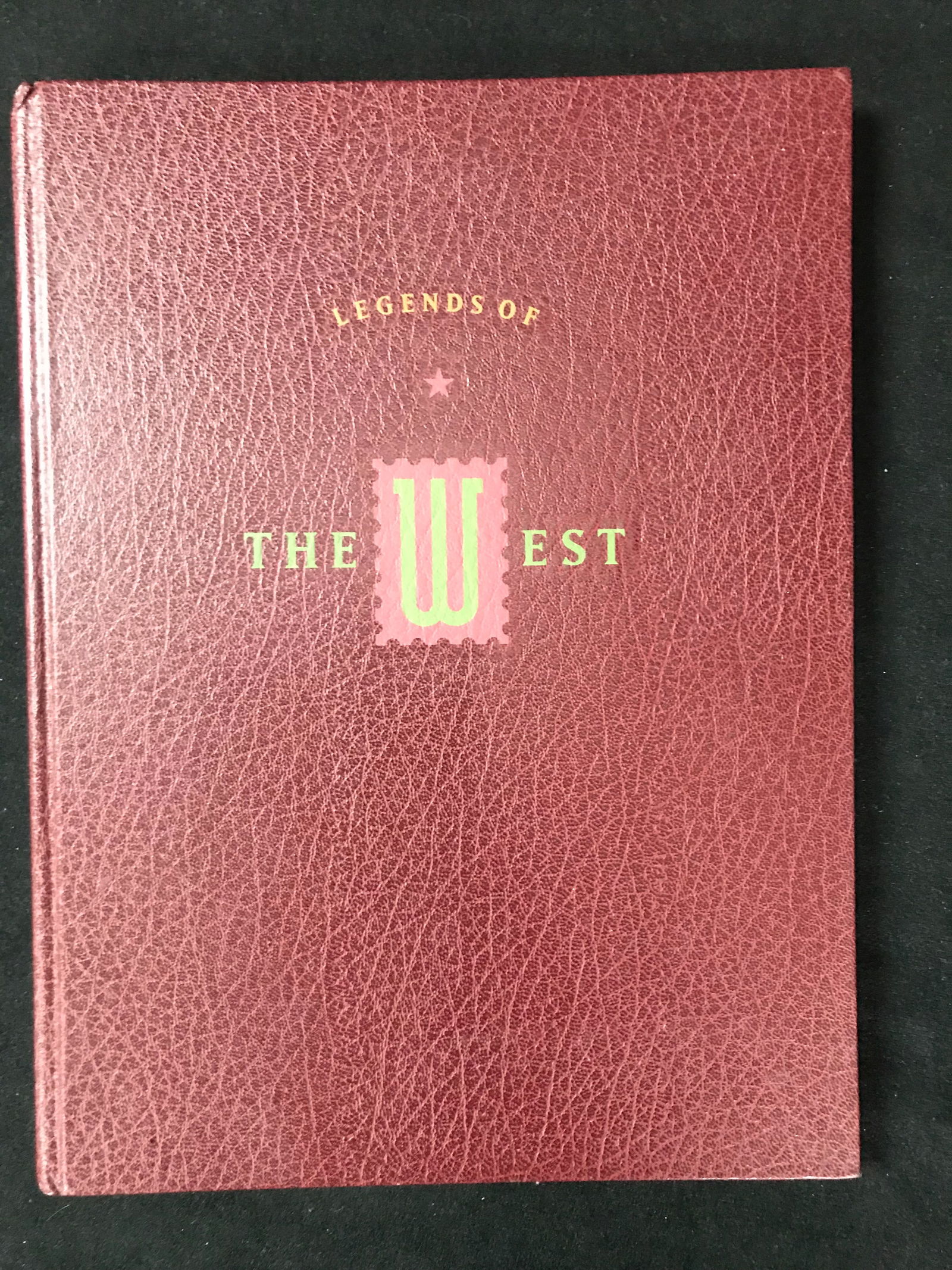 NEW LEGENDS OF THE WEST COLLECTOR STAMP BOOK WITH UNCUT STAMP SHEETS (1 of 3)