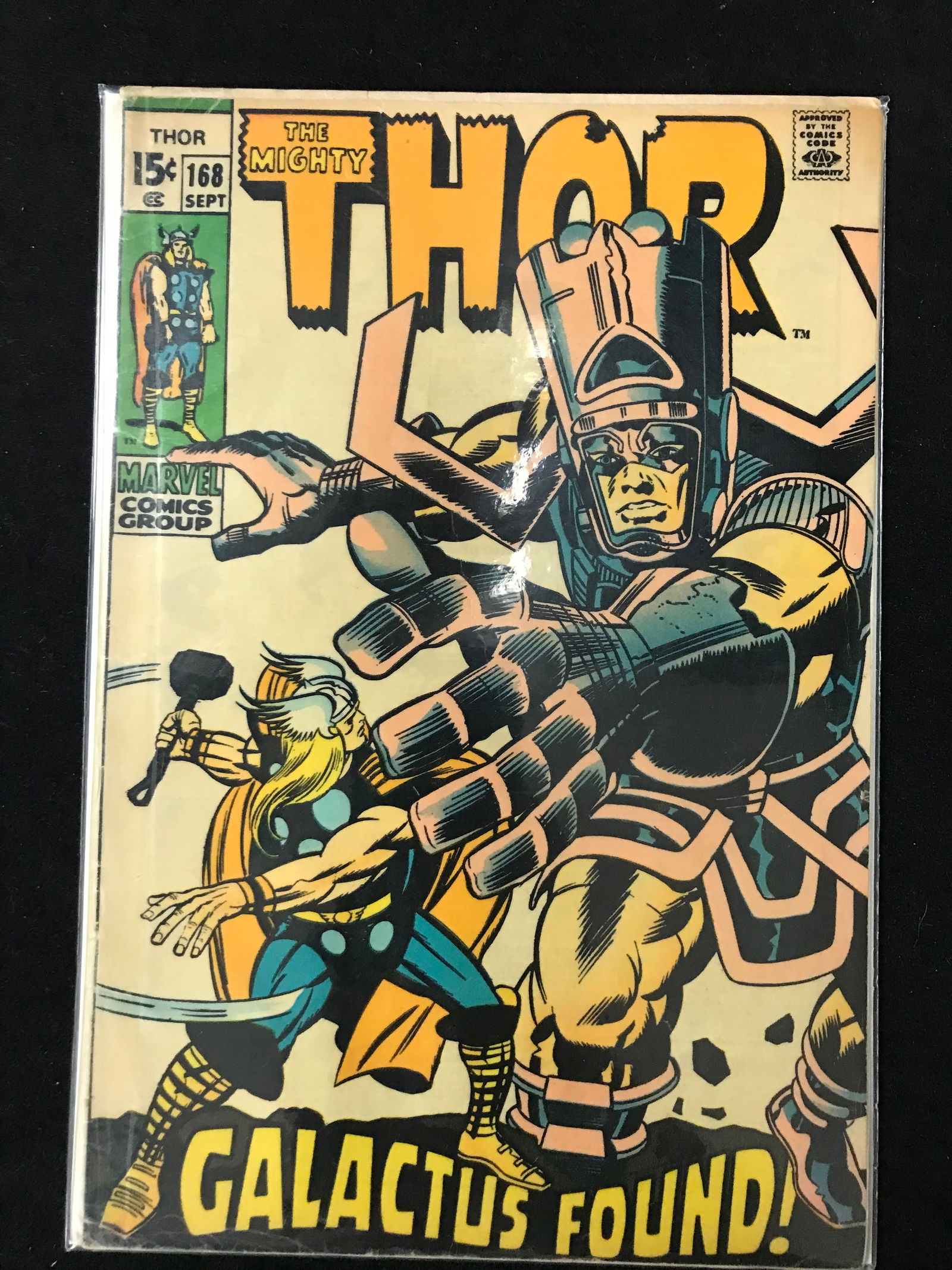 MARVEL COMICS NO.168 THE MIGHTY THOR (1 of 1)