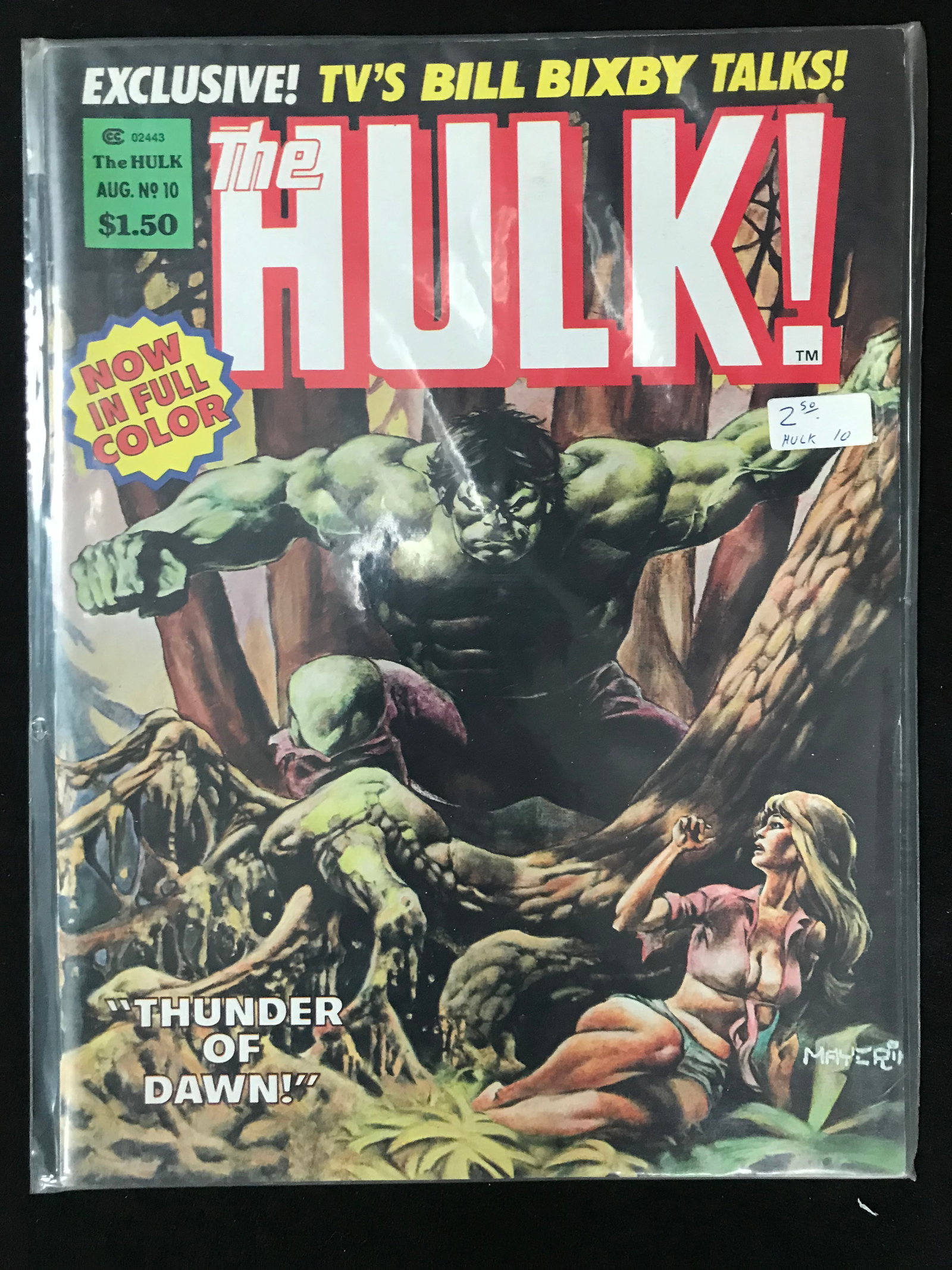 CURTIS COMICS THE HULK NO.10 1977: Prices are in Canadian dollars