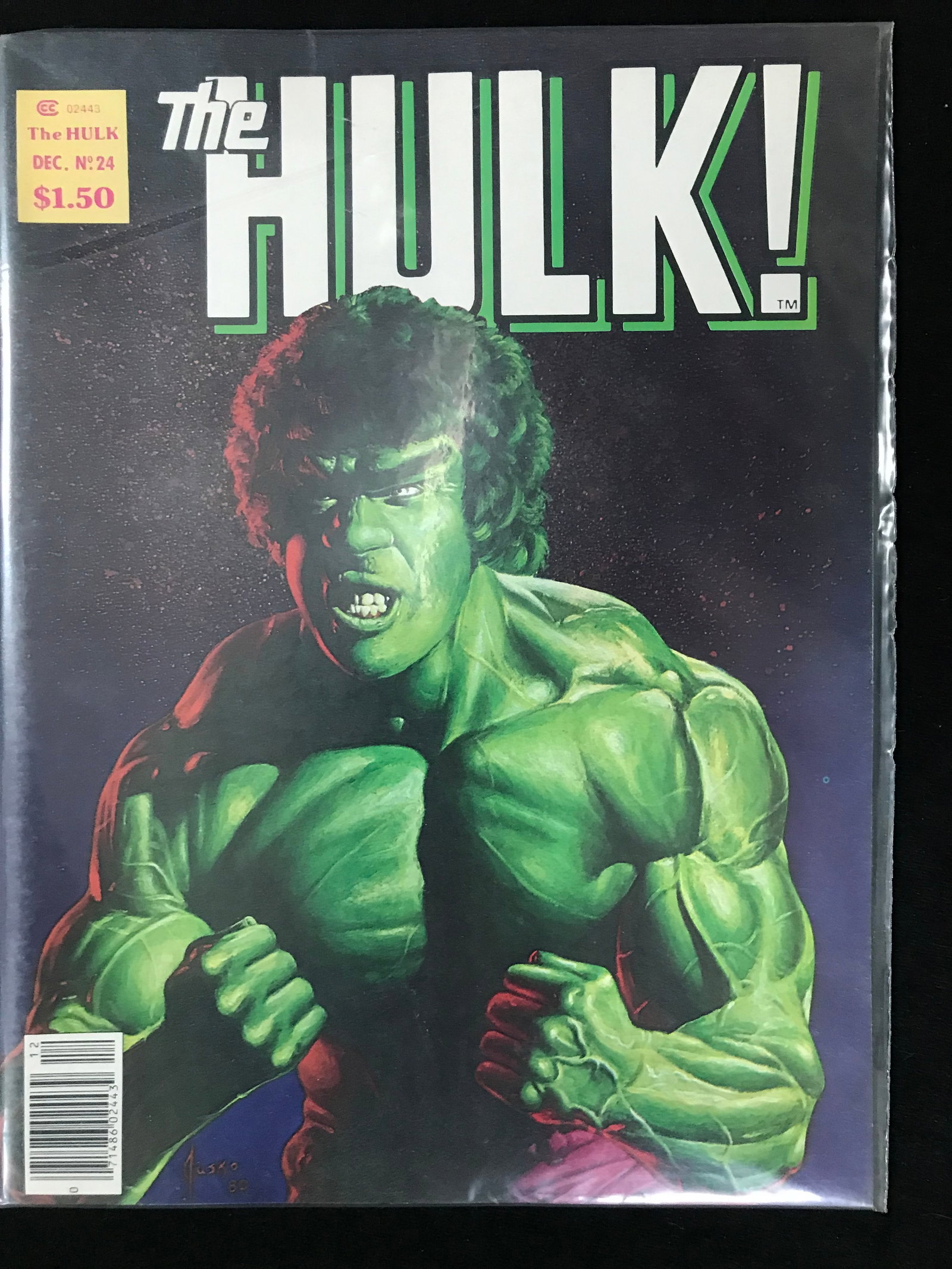 CURTIS COMICS THE HULK NO.24 1978: Prices are in Canadian dollars