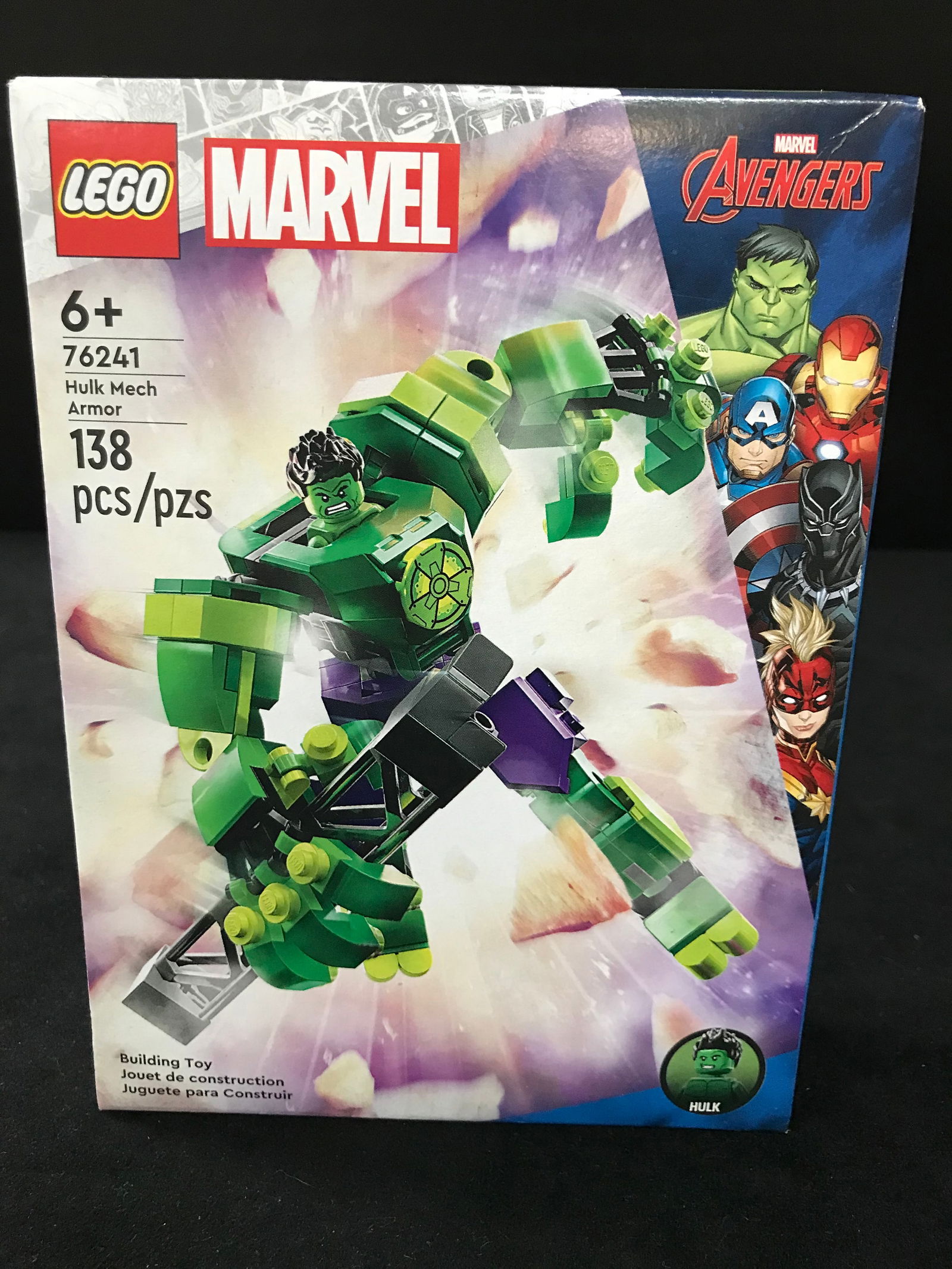 SEALED LEGO MARVEL 76241 HULK MECH ARMOR AVENGERS (1 of 1)