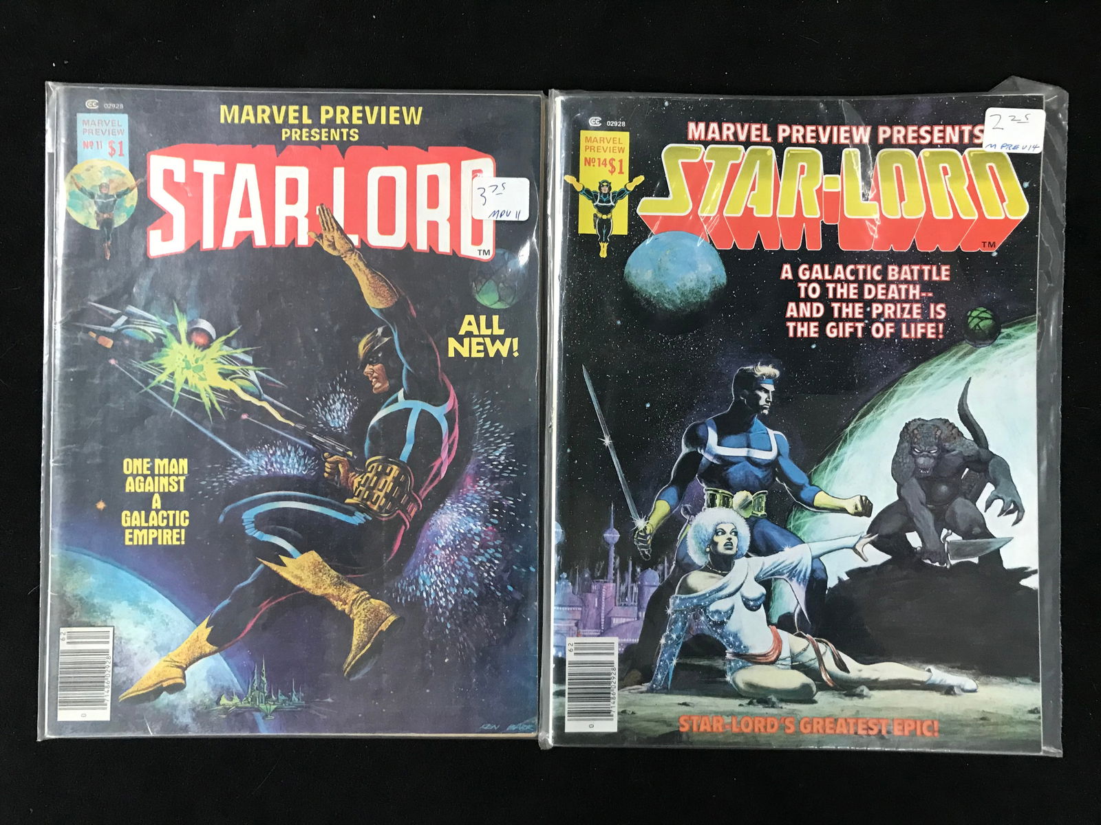 MARVEL PREVIEW PRESENTS COMIC BOOK LOT (STAR-LORD) (1 of 1)