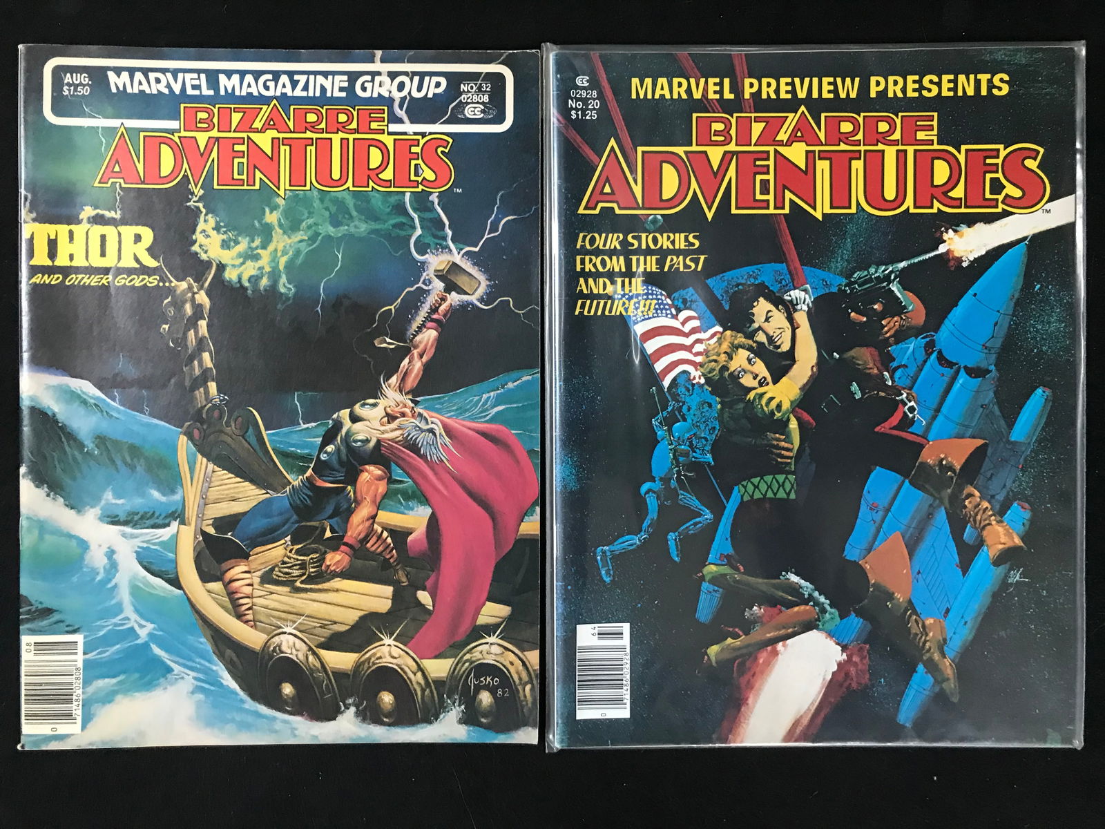 MARVEL PREVIEW PRESENTS COMIC BOOK LOT (BIZARRE ADVENTURES) (1 of 1)