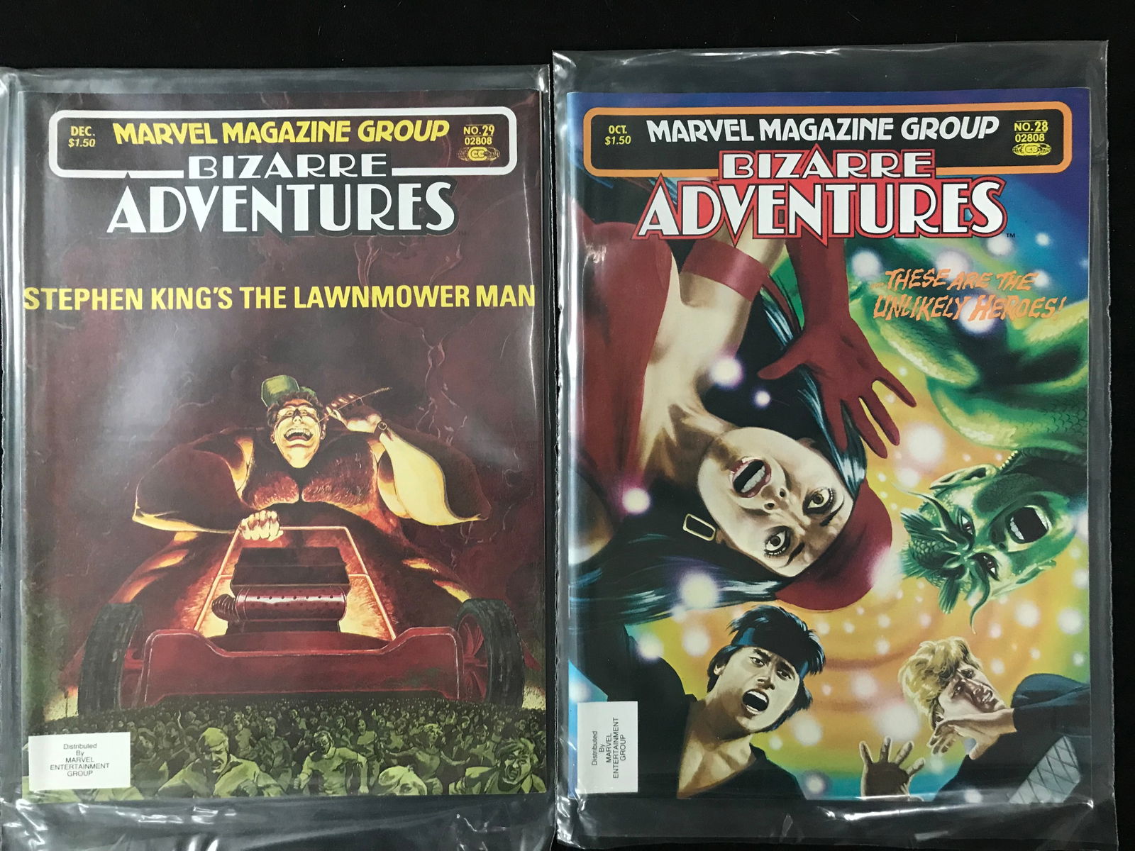 MARVEL PREVIEW PRESENTS COMIC BOOK LOT (BIZARRE ADVENTURES) (1 of 1)