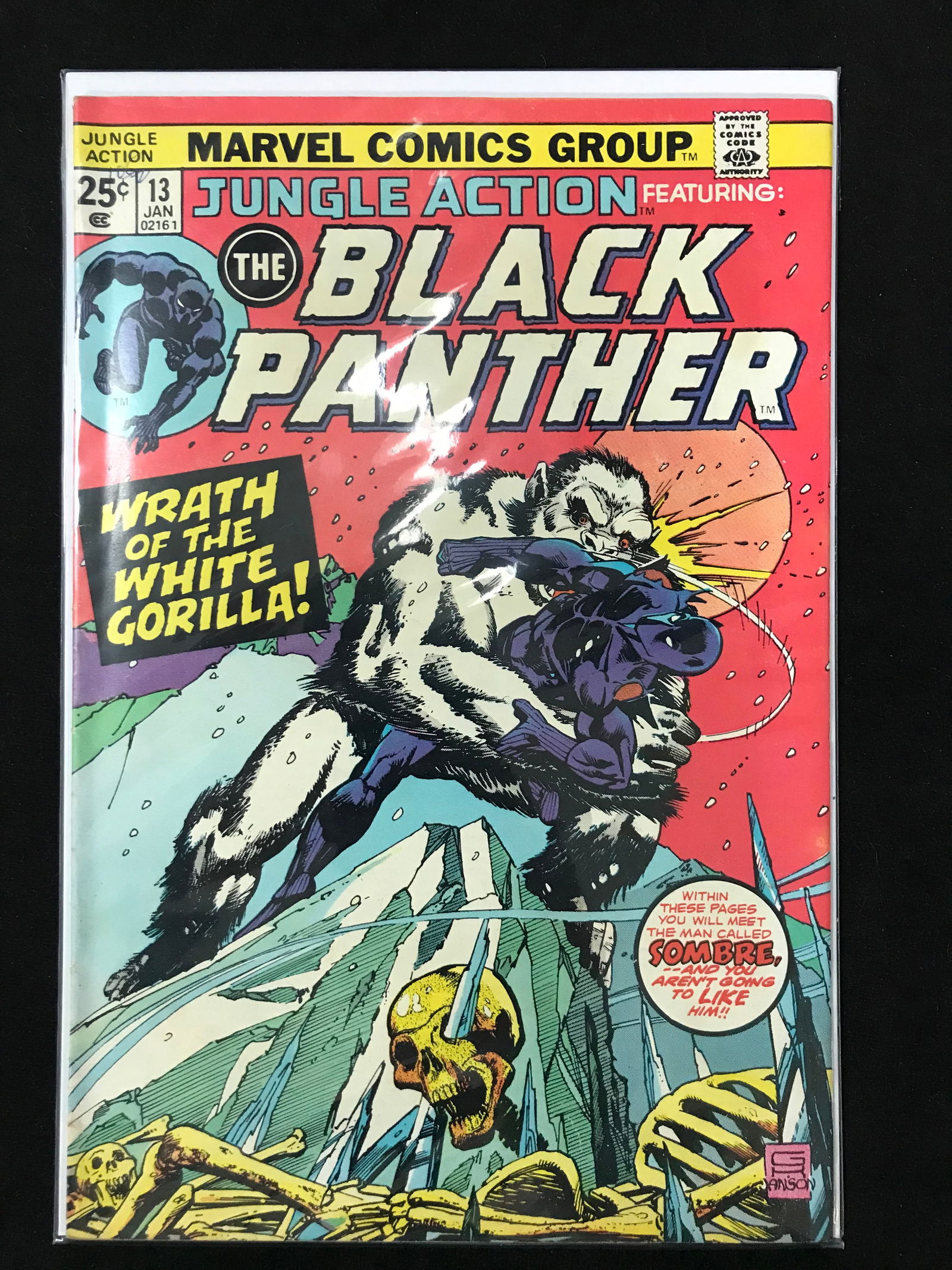 MARVEL COMICS NO.13 JUNGLE ACTION FEAT THE BLACK PANTHER (1 of 1)
