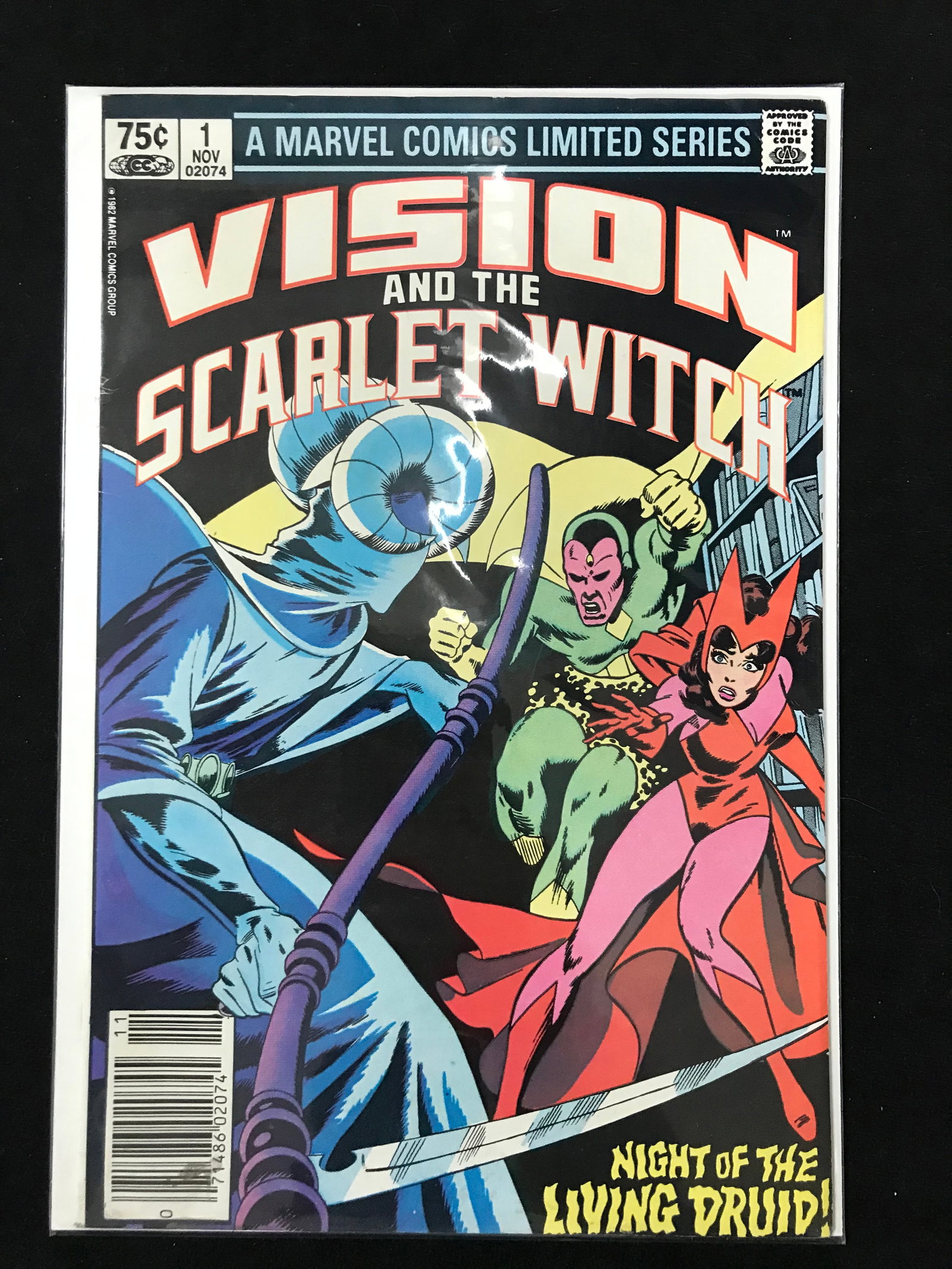 MARVEL COMICS NO.1 VISON AND THE SCARLET WITCH: Prices are in Canadian dollars