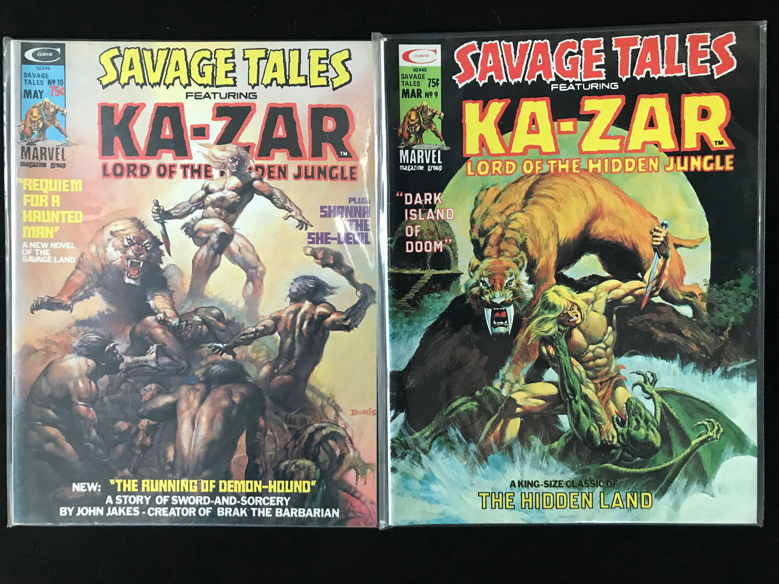 MARVEL PREVIEW PRESENTS COMIC BOOK LOT KAZAR (1 of 1)