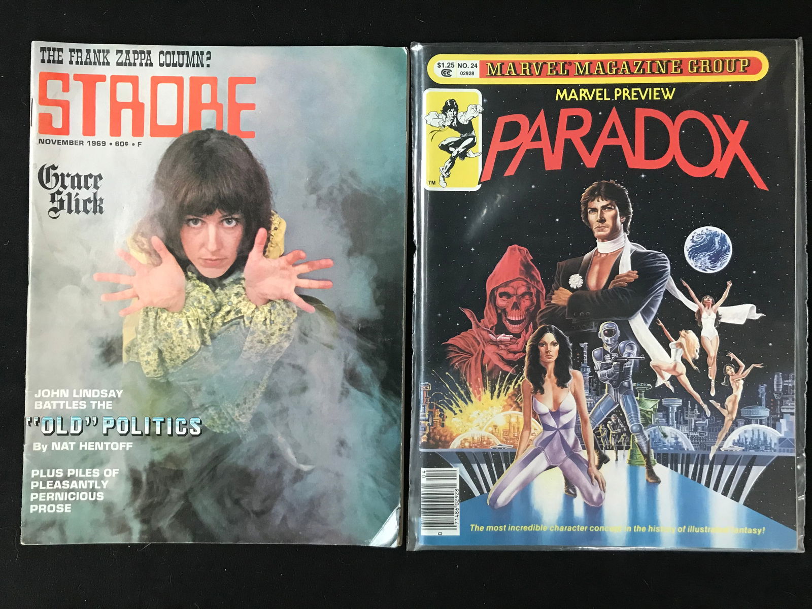 MARVEL PREVIEW PRESENTS COMIC BOOK LOT PARADOX/ STROBE (1 of 1)