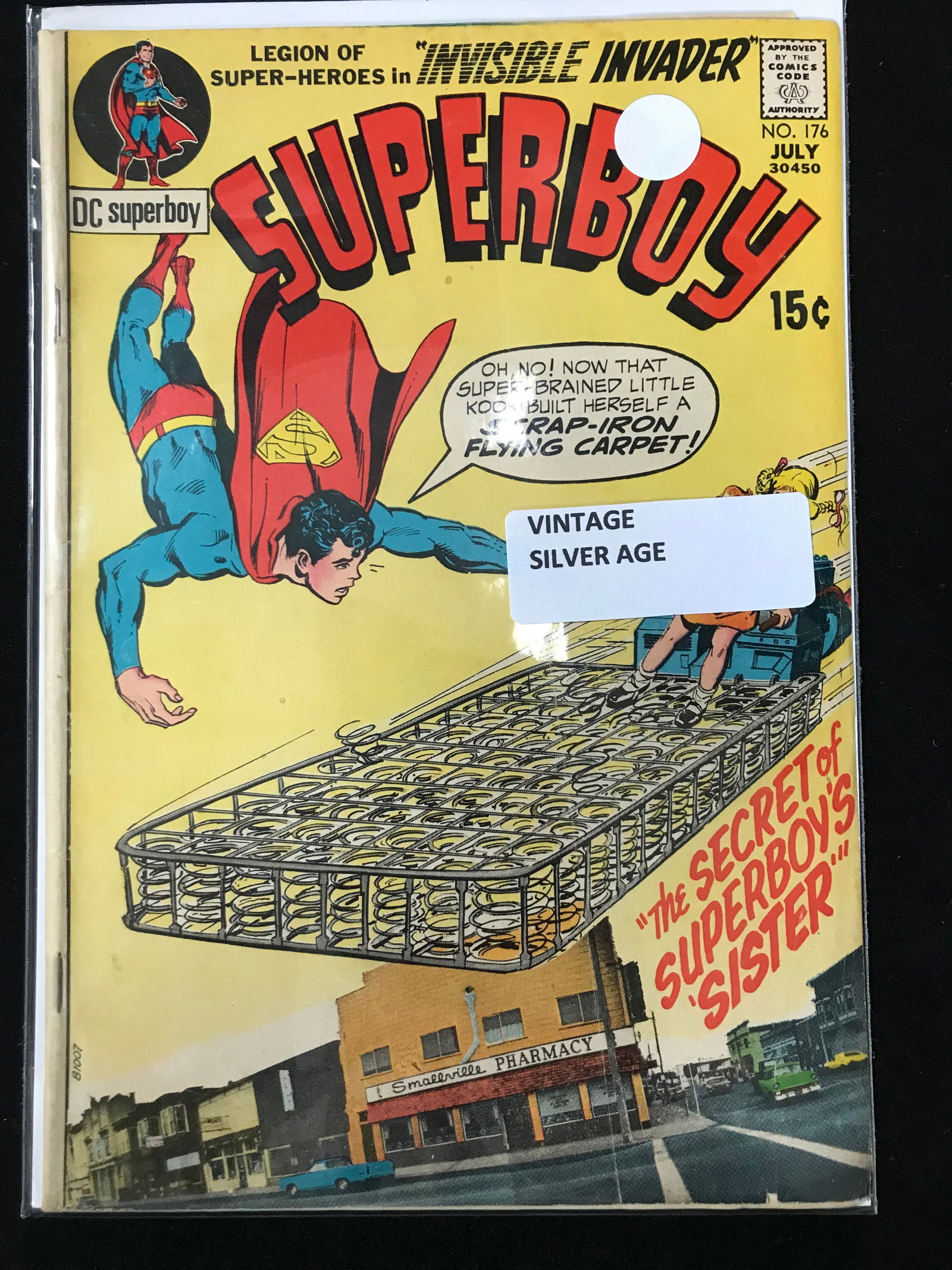 DC COMICS NO.176 SUPERBOY (VINTAGE SILVER AGE) (1 of 1)