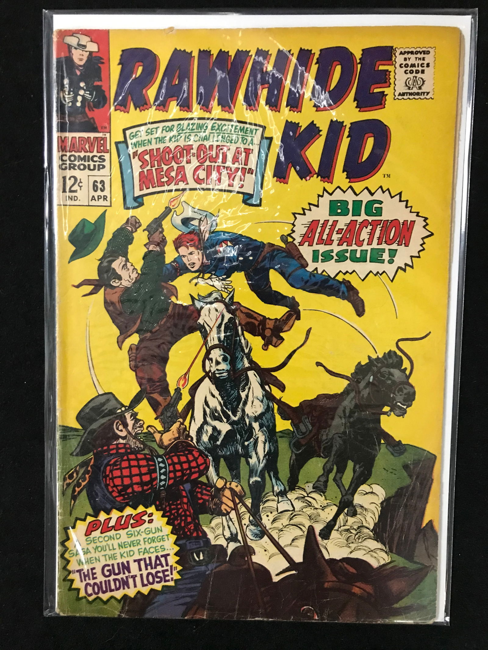 MARVEL COMICS NO.63 RAWHIDE KID (1 of 1)