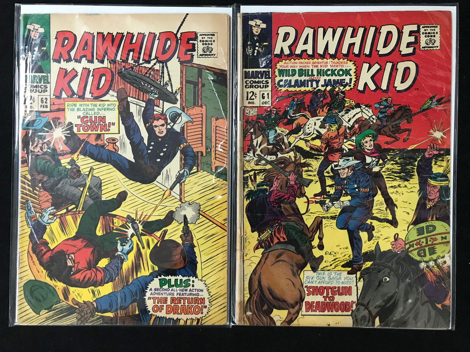 MARVEL COMICS RAWHIDE KID 61/62 (1 of 1)
