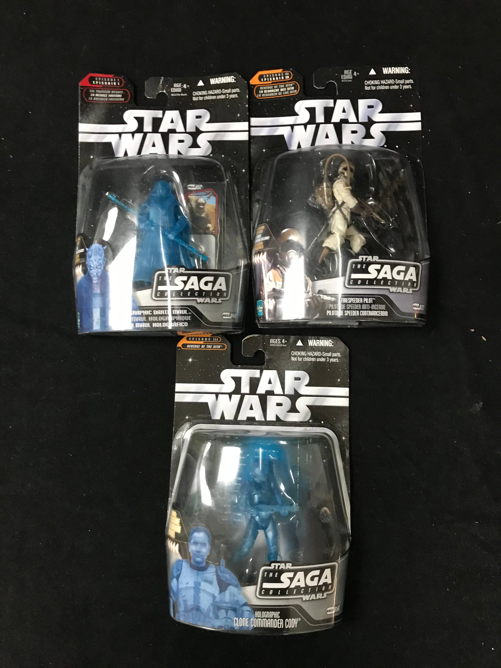 MINT ON CARD KENNER STAR WARS ACTION FIGURE LOT: Prices are in Canadian dollars