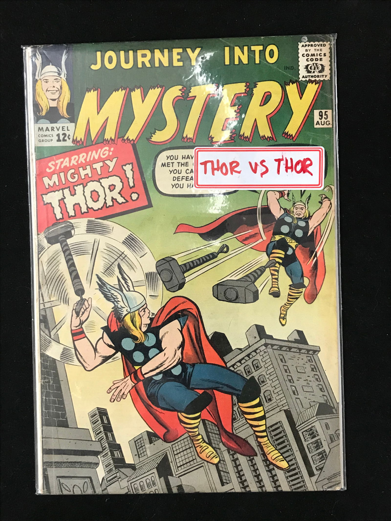 MARVEL COMICS NO.95 JOURNEY INTO MYSTERY (THOR VS. THOR) (1 of 1)