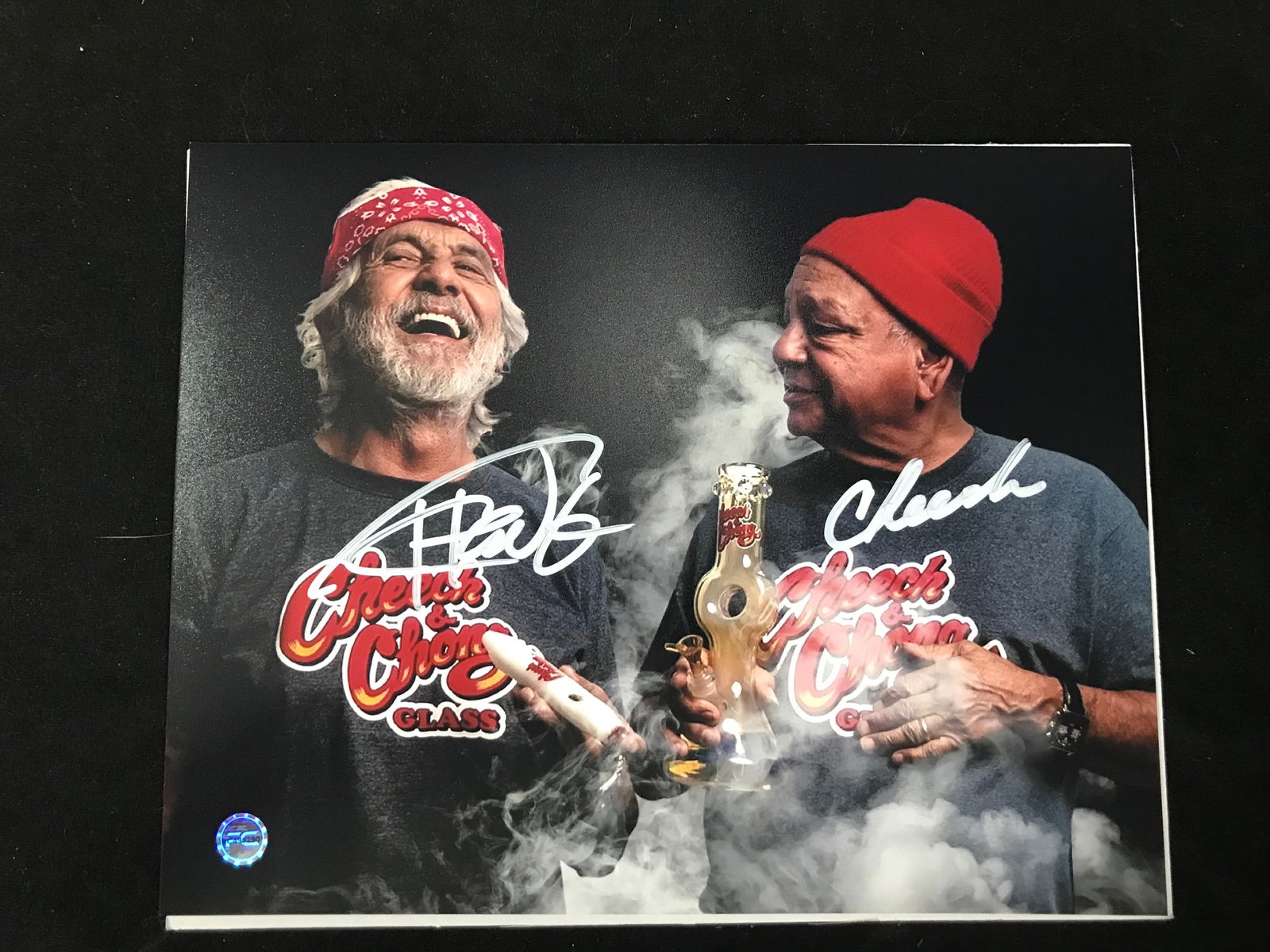 TOMMY CHONG AND CHEECH MARIN SIGNED 8X10 PHOTO COAPROS COA (1 of 2)