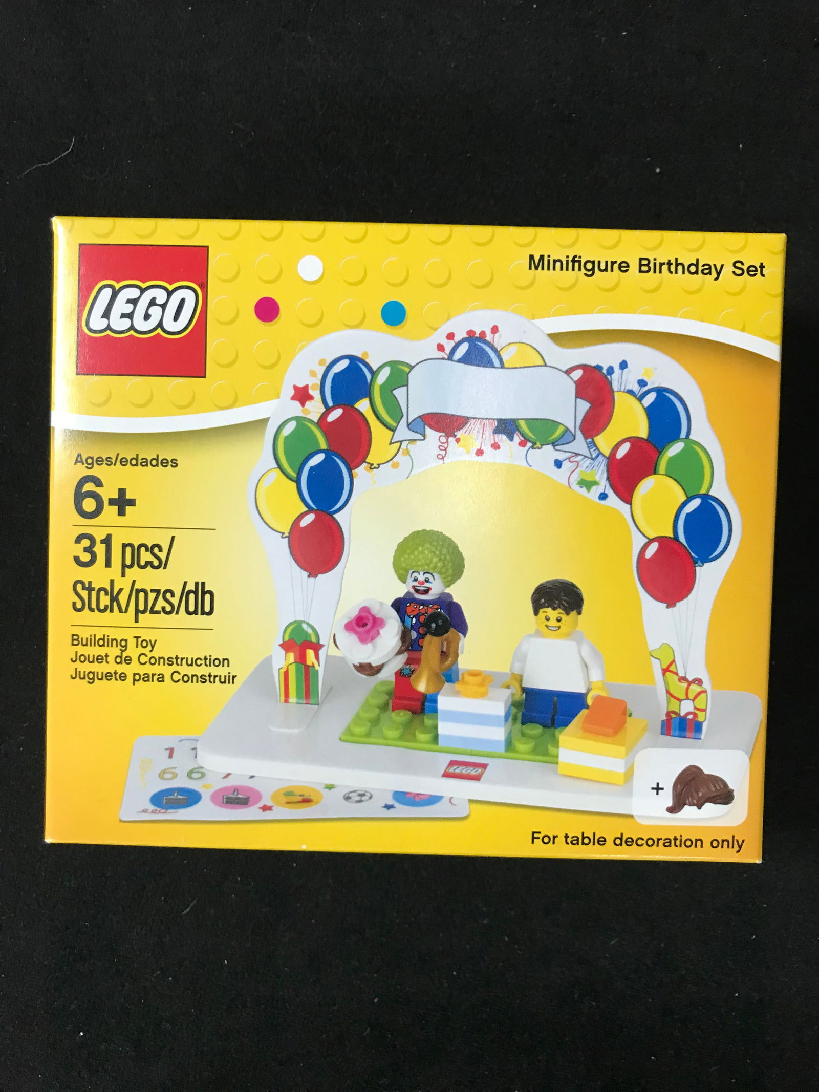 Lego 850791 online minifigure birthday set