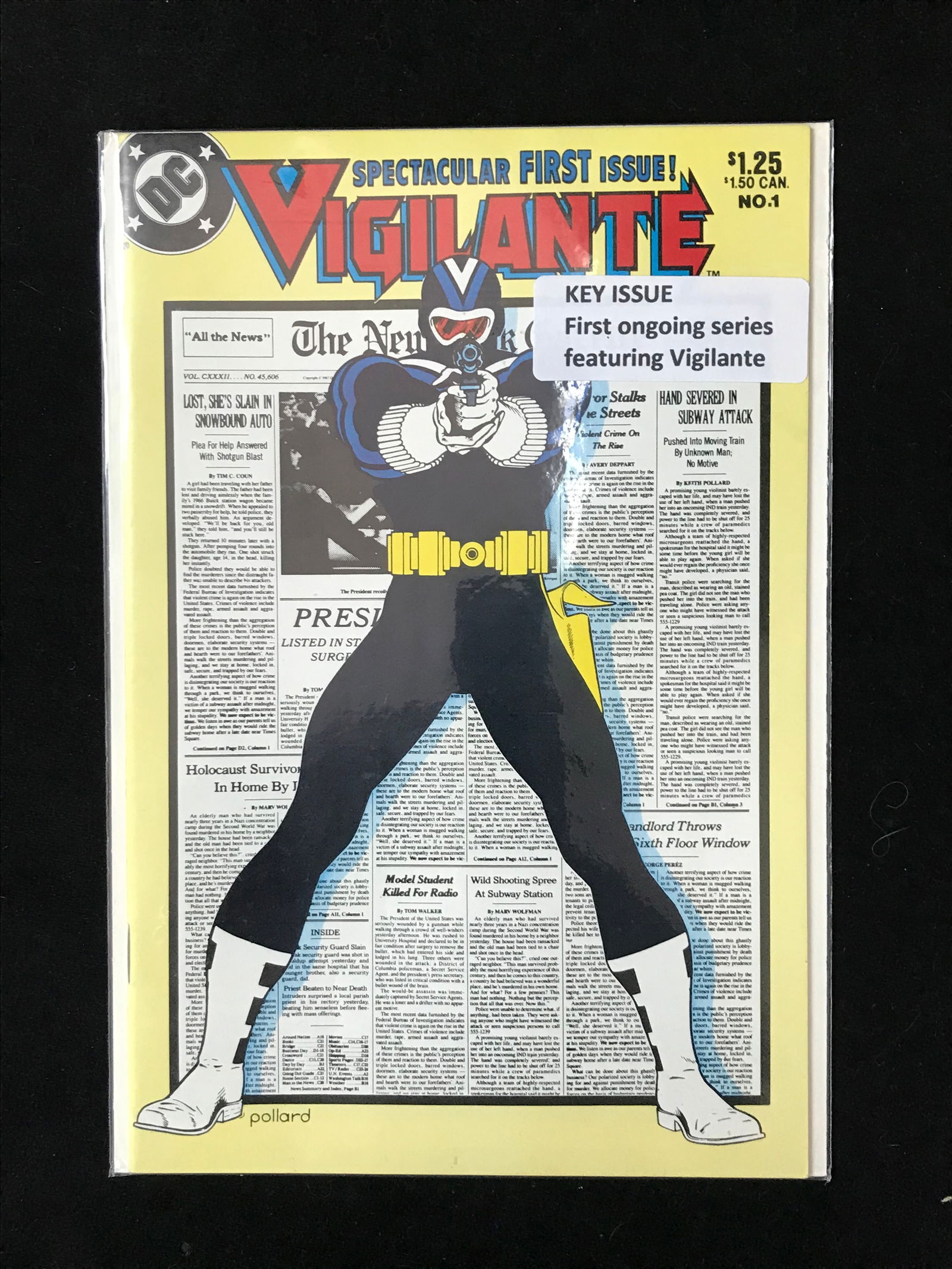DC COMICS NO.1 VIGILANTE (1ST APP VIGILANTE) (1 of 1)