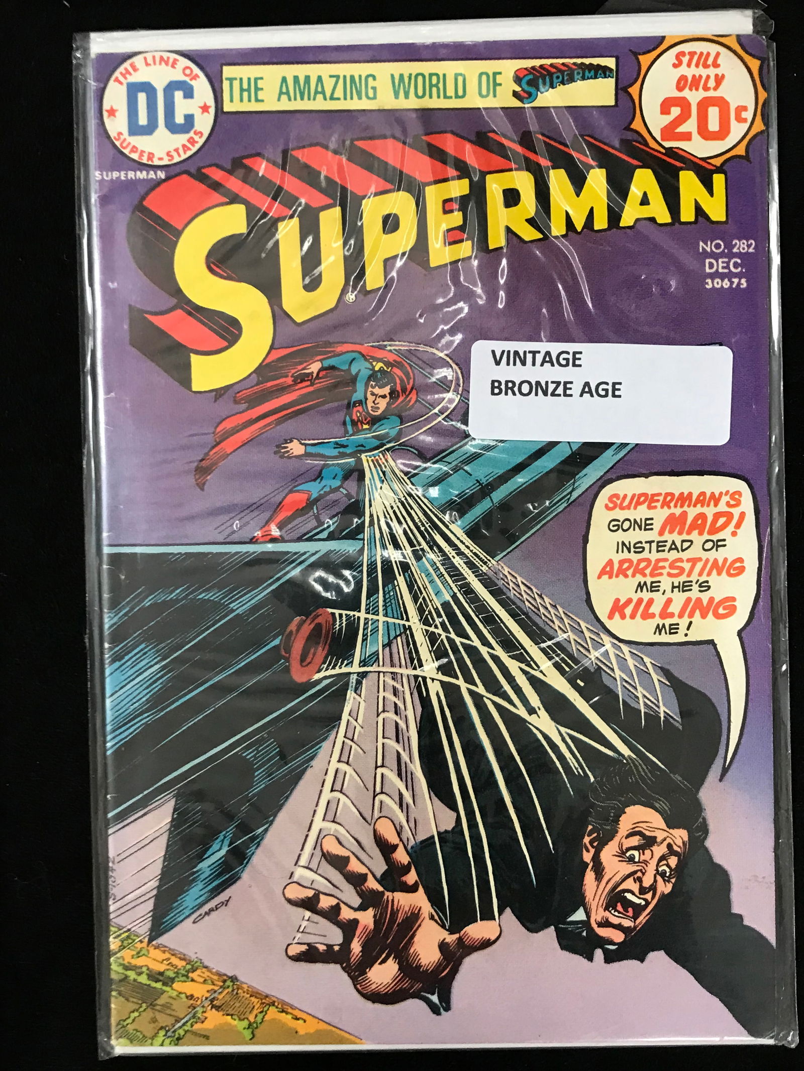 DC COMICS SUPERMAN NO 282: Prices are in Canadian dollars