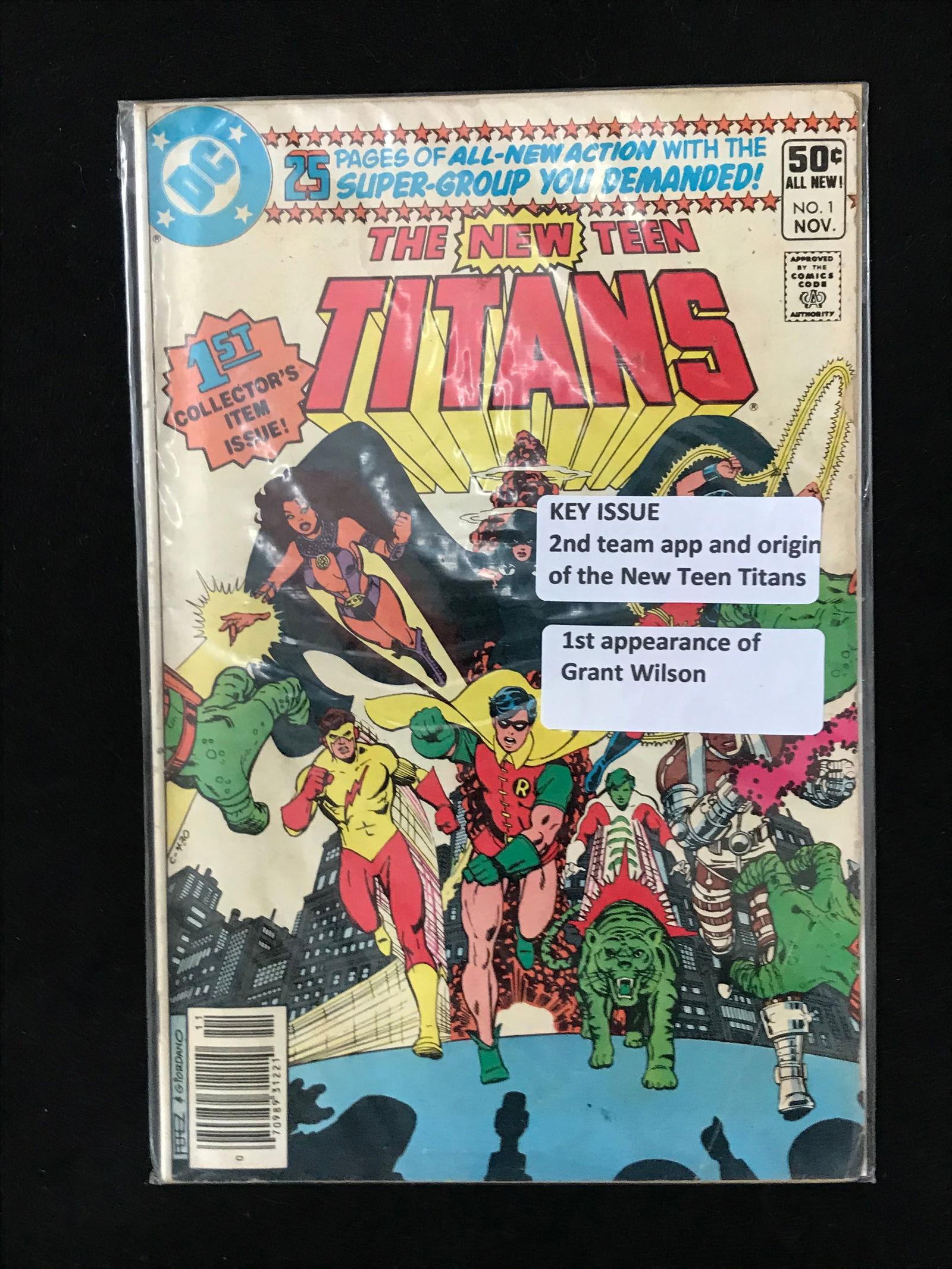 DC COMICS THE NEW TEEN TITANS NO.1 (1 of 1)