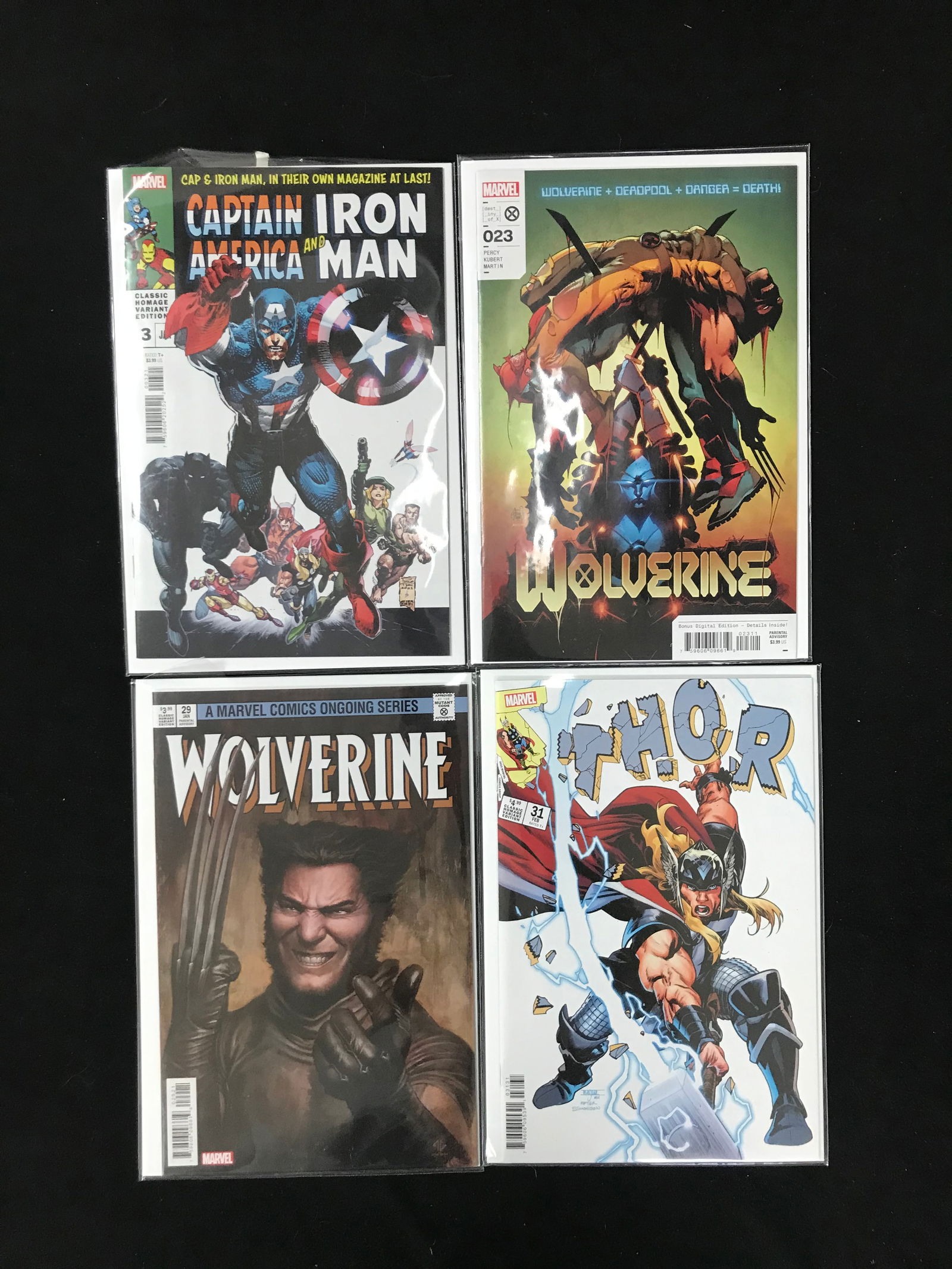 MARVEL SUPERHERO COMIC BOOK LOT (1 of 1)
