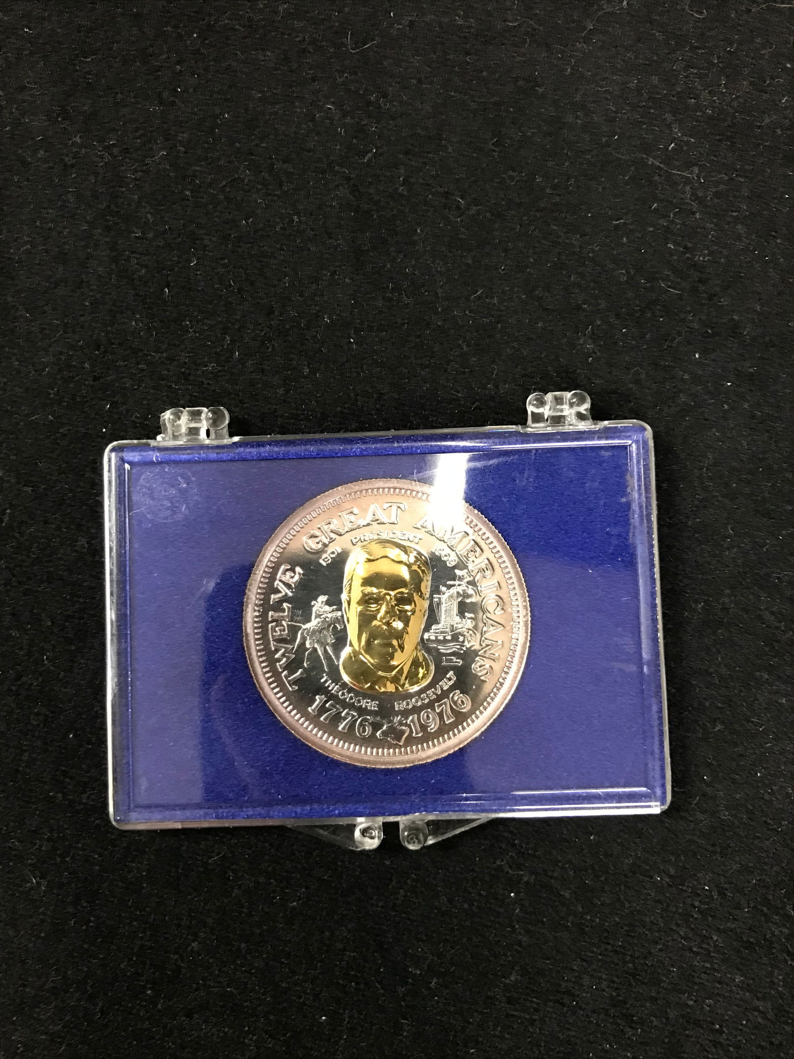 1 OZ. 925 SILVER 12 GREAT AMERICANS 1976 COIN LOT (1 of 1)