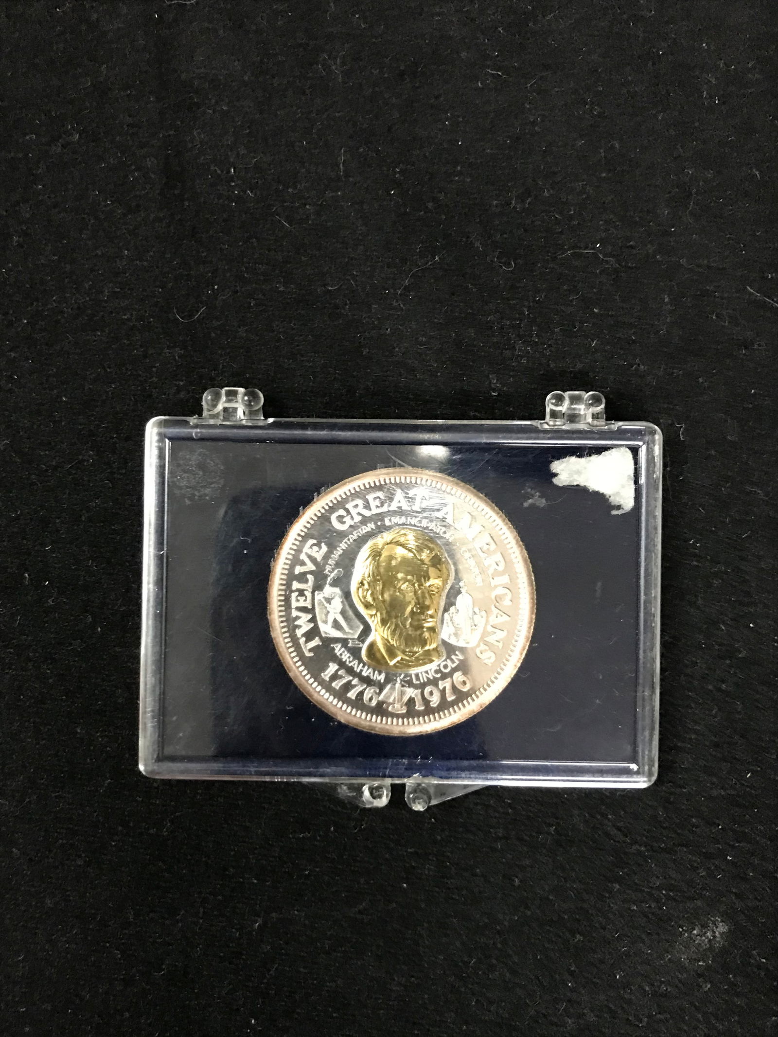 1 OZ. 925 SILVER 12 GREAT AMERICANS 1976 COIN LOT (1 of 1)