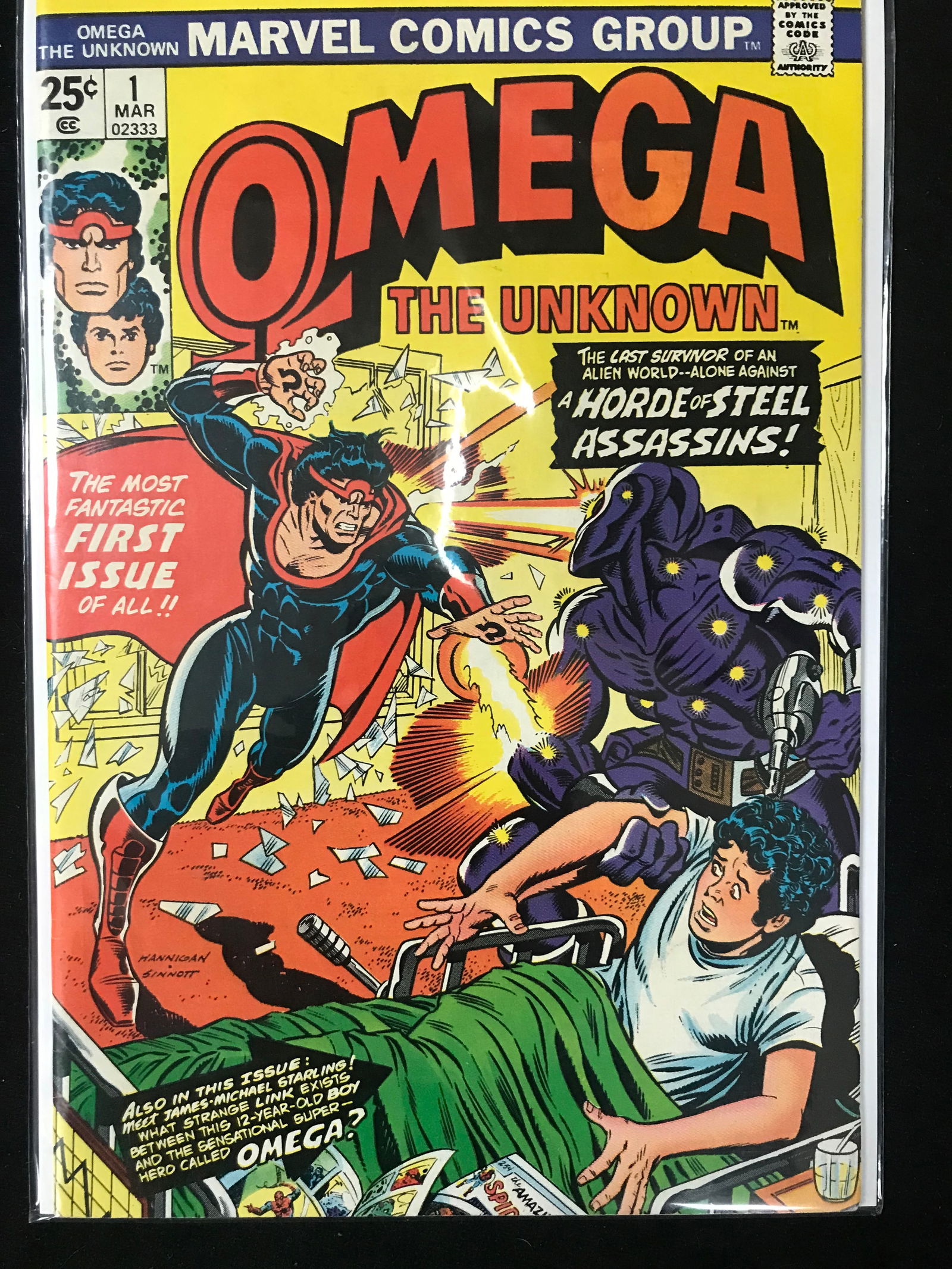 MARVEL COMICS OMEGA NO.1 (1 of 1)