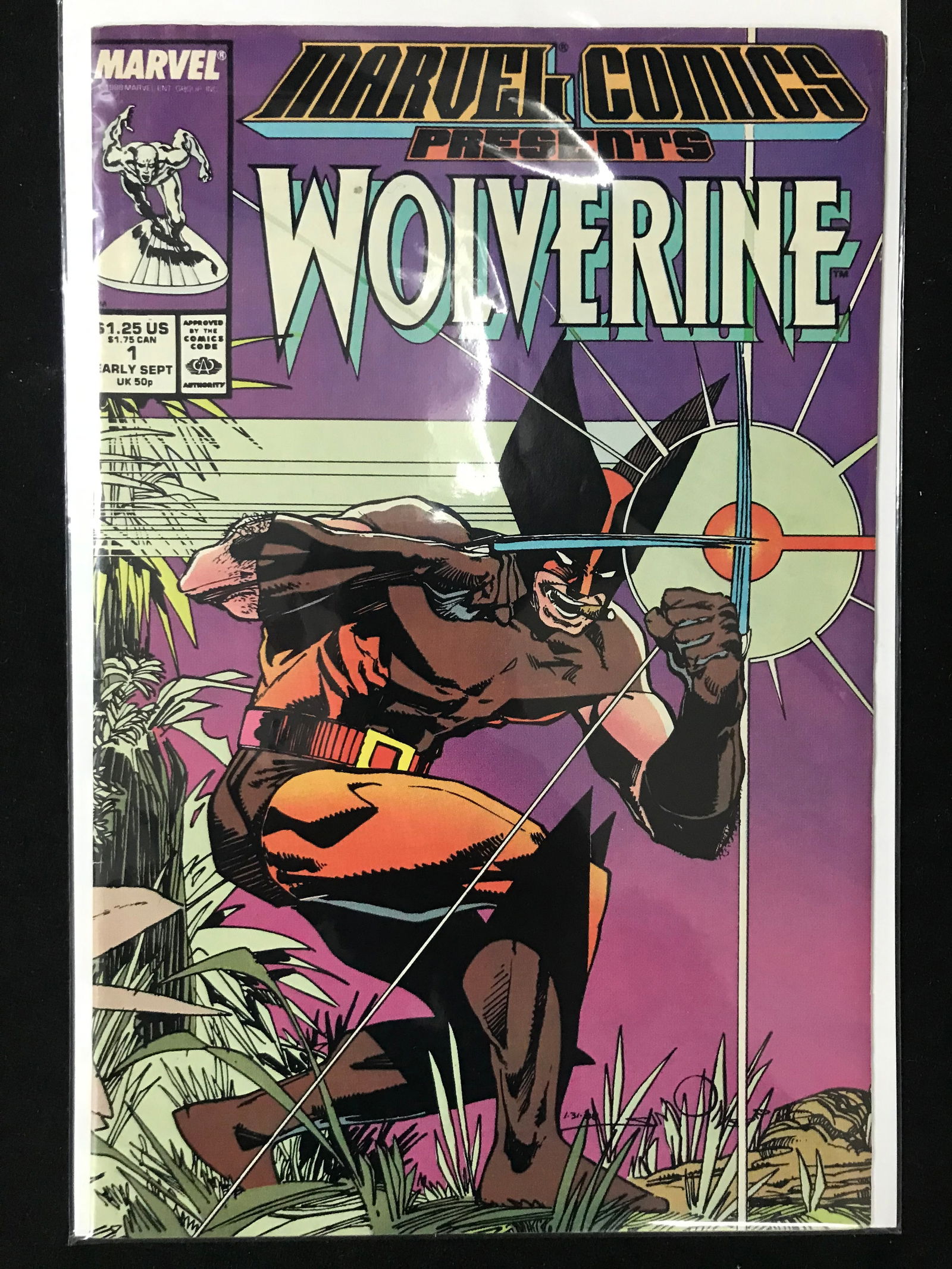 MARVEL COMICS PRESENTS WOLVERINE NO.1 (1 of 1)