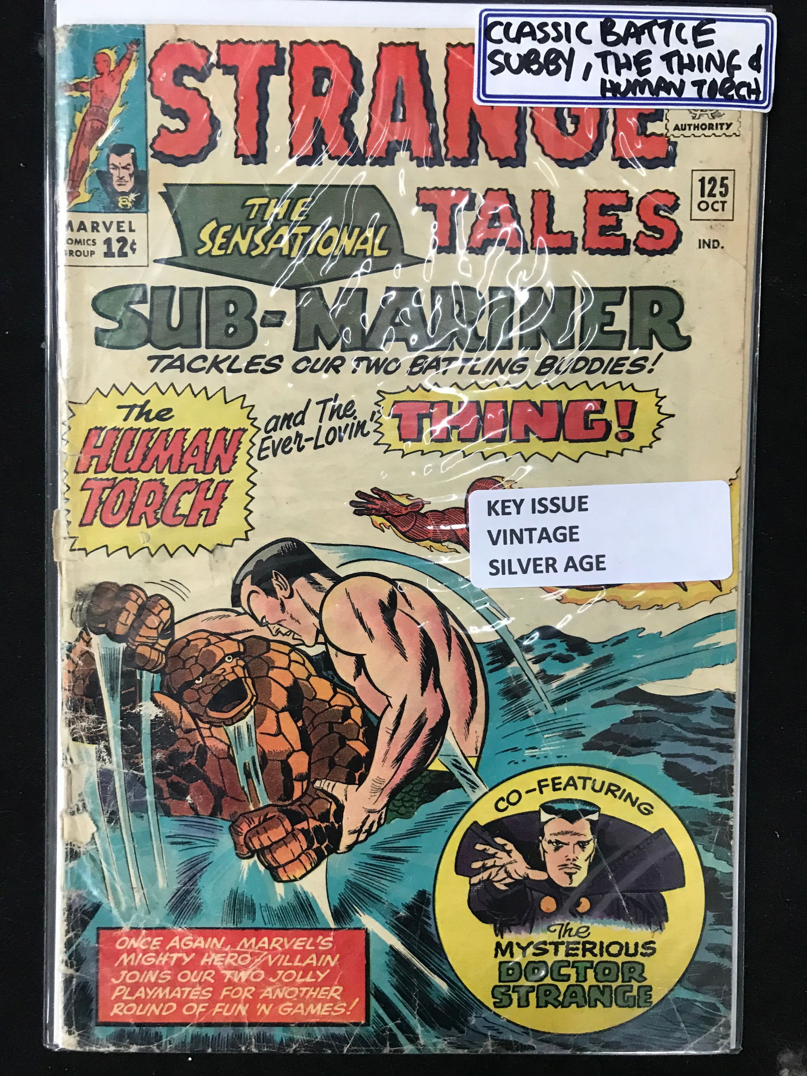 MARVEL COMICS STRANGE TALES NO.125 (1 of 1)