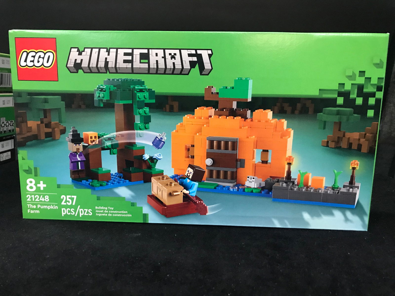 SEALED LEGO MINECRAFT 21248 THE PUMPKIN FARM: Prices are in Canadian dollars