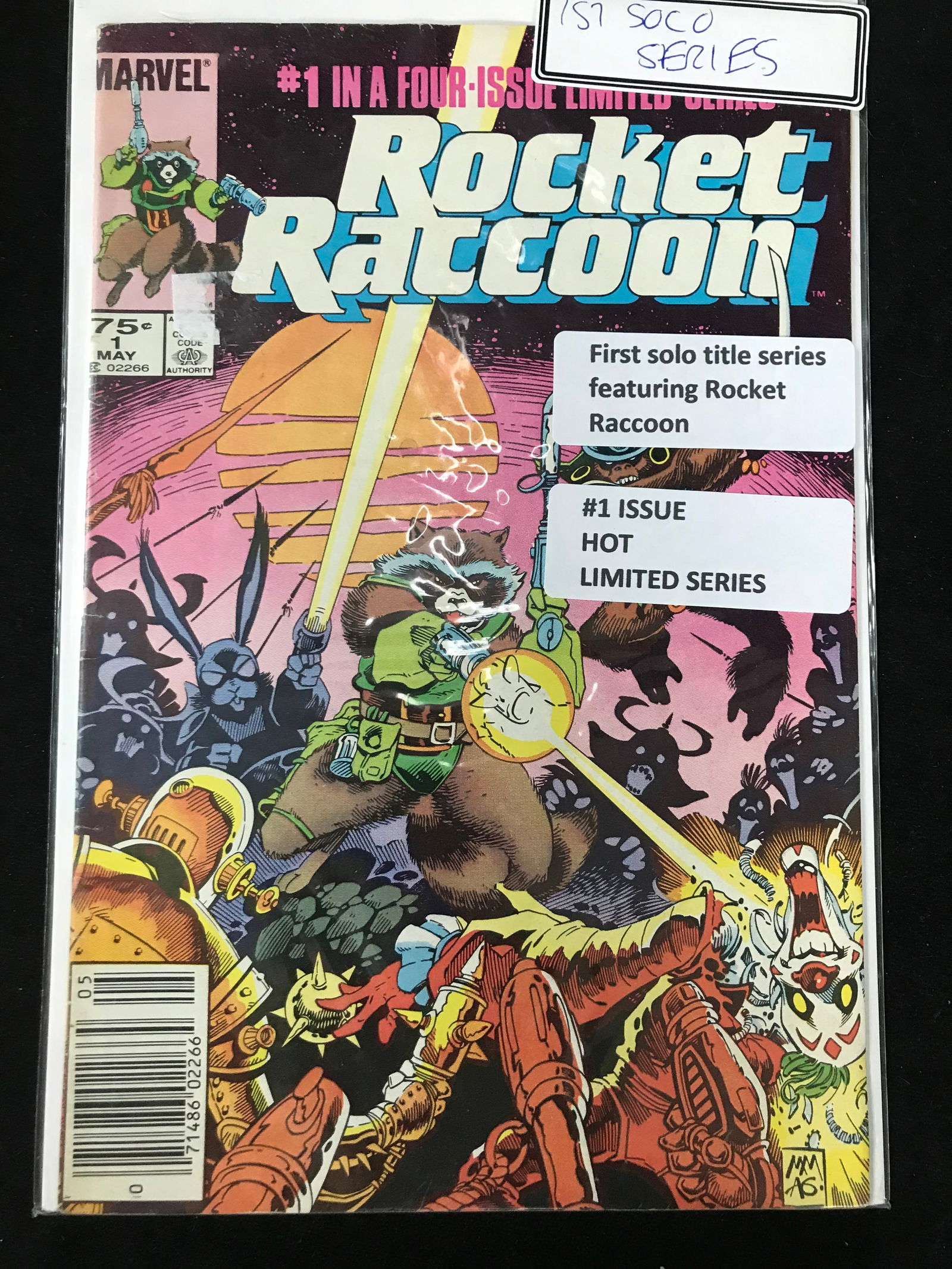 MARVEL COMICS ROCKET RACCOON NO.1 (1 of 1)