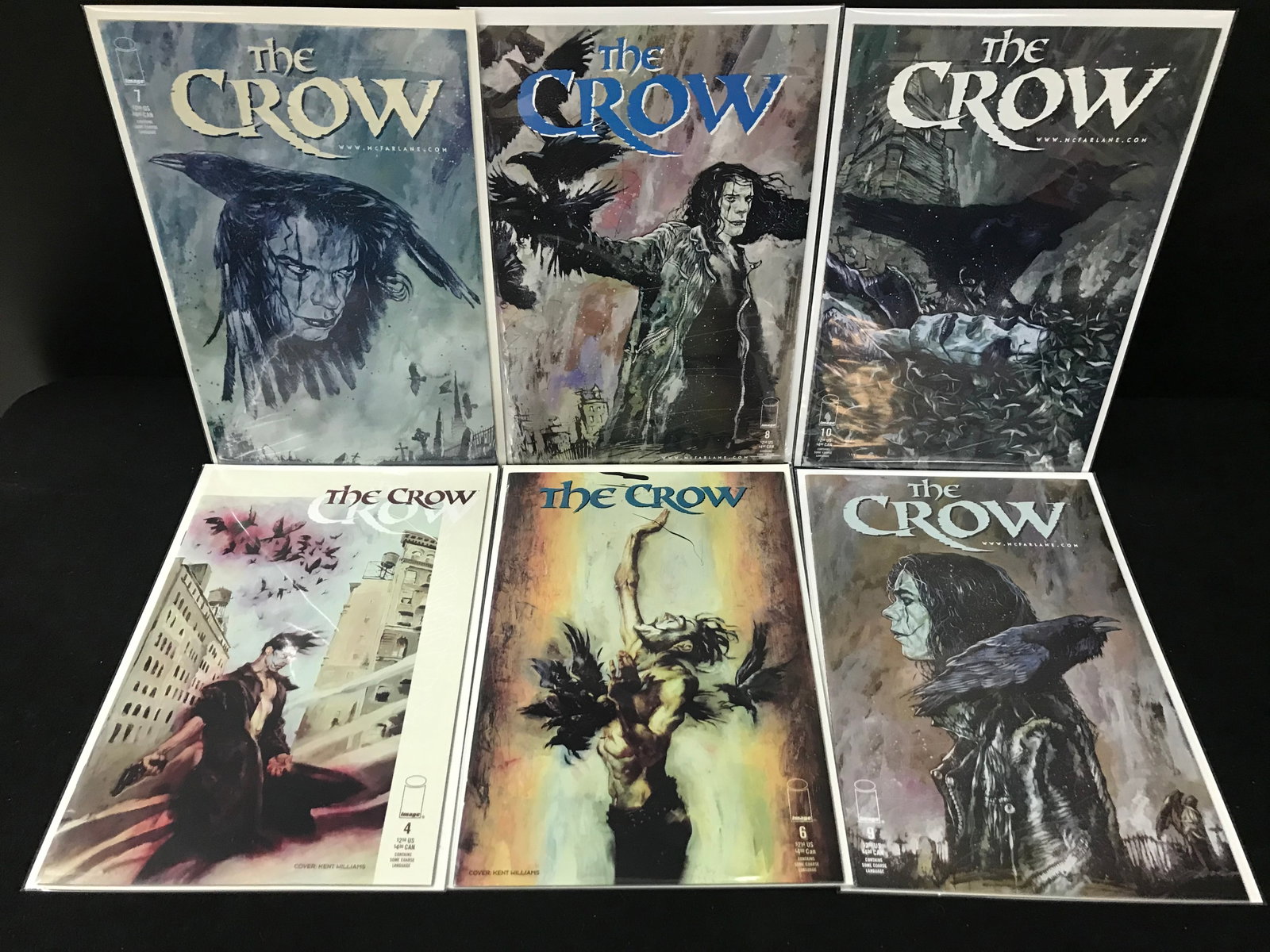 THE CROW COMIC BOOK LOT: Prices are in Canadian dollars